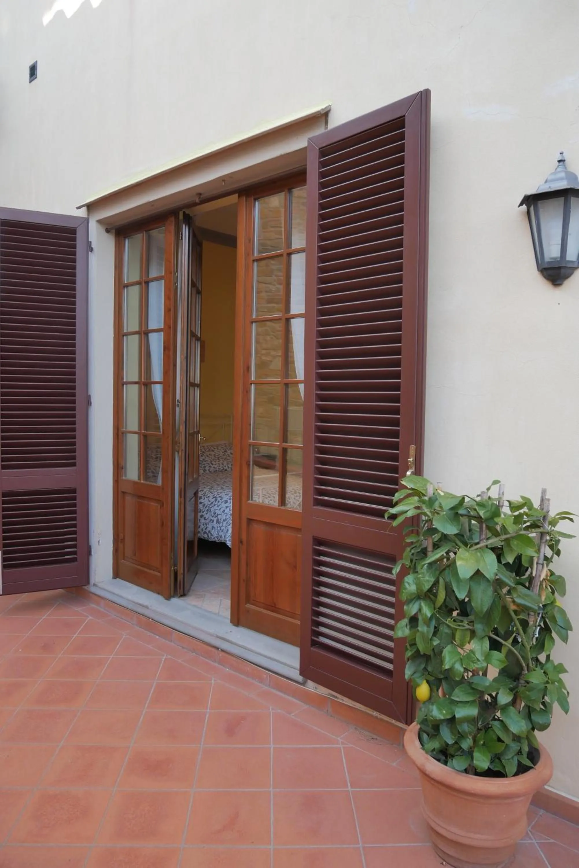 Balcony/Terrace in Antica Bottega di Vinci