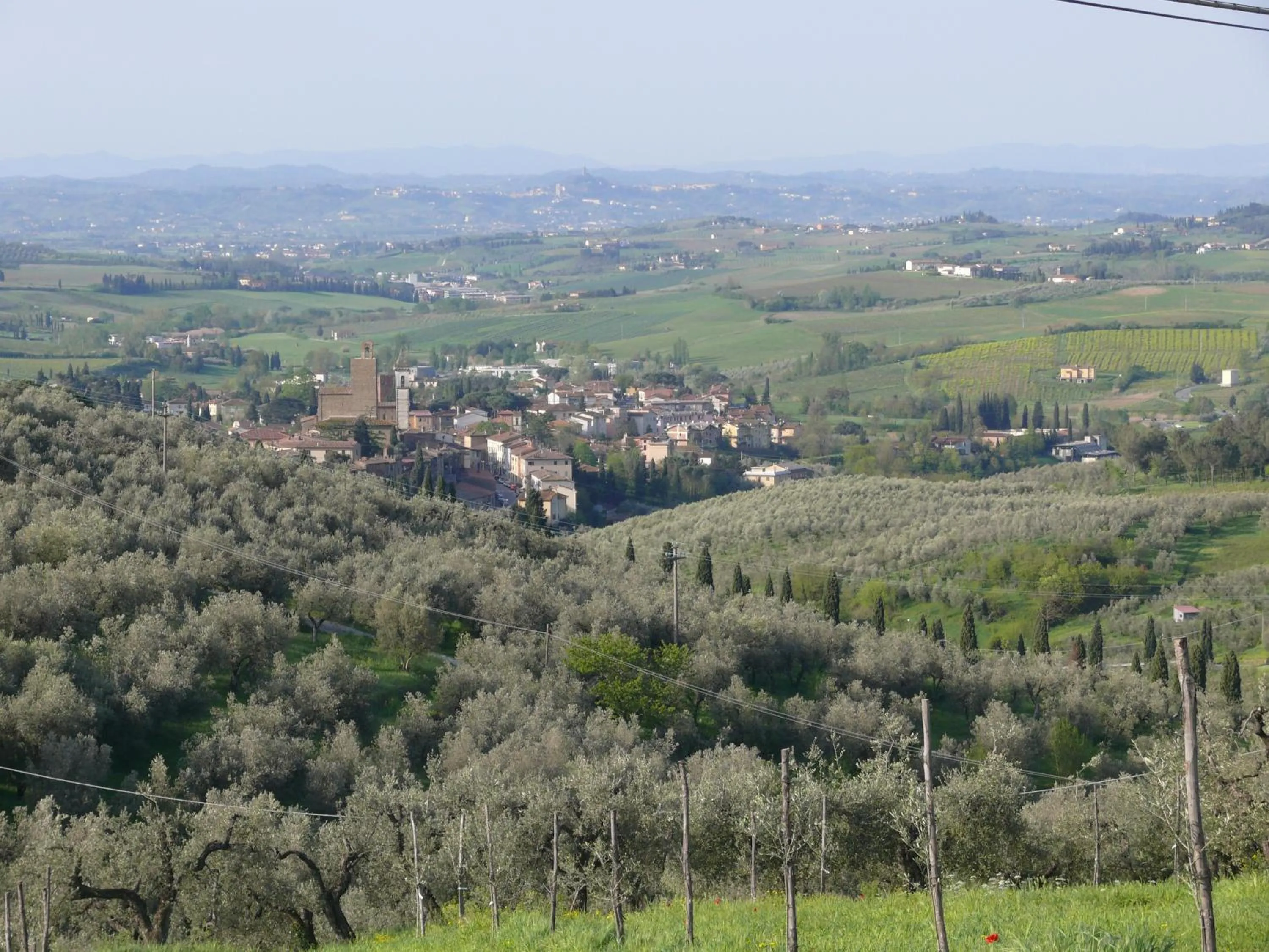 City view in Antica Bottega di Vinci