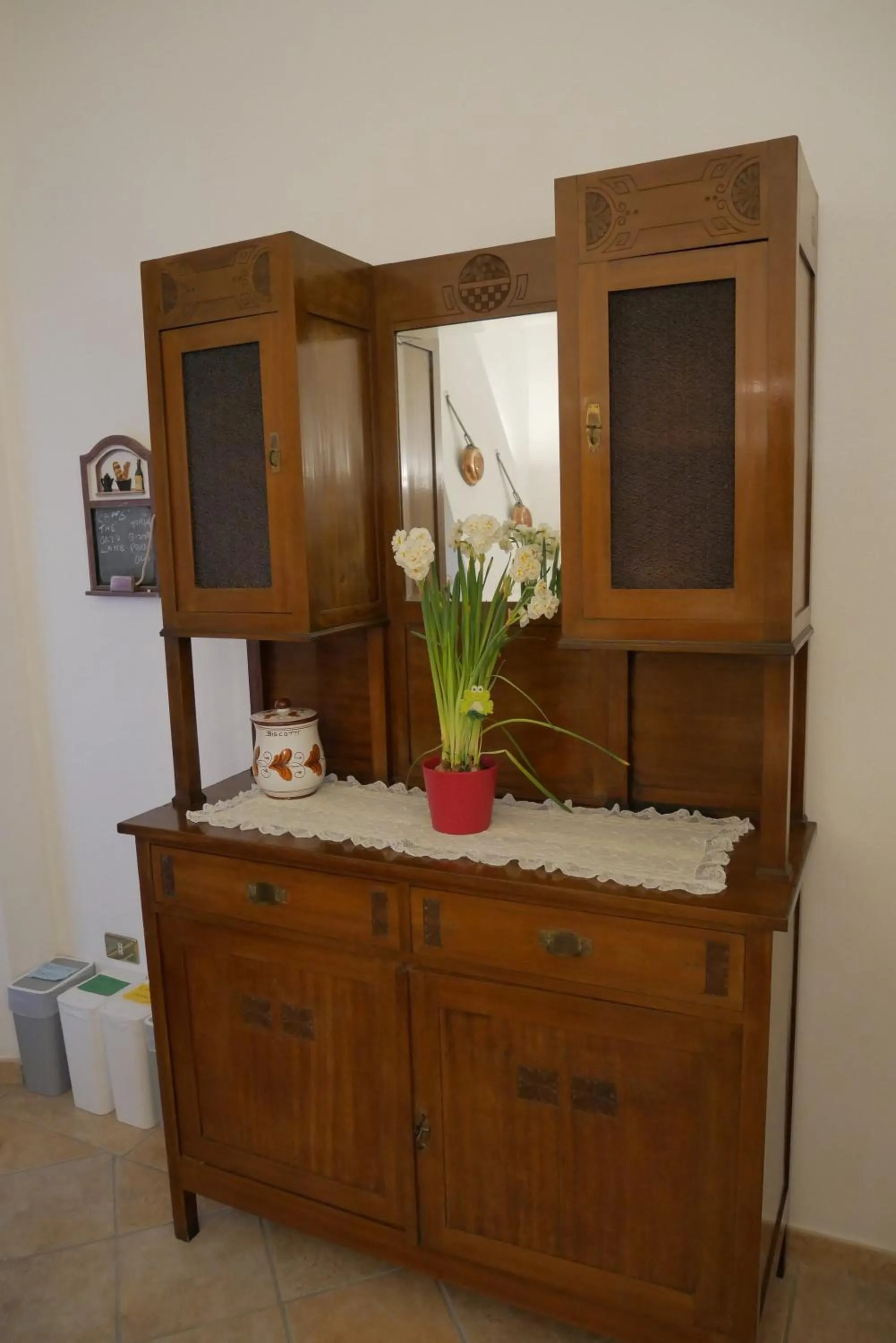 Decorative detail in Antica Bottega di Vinci