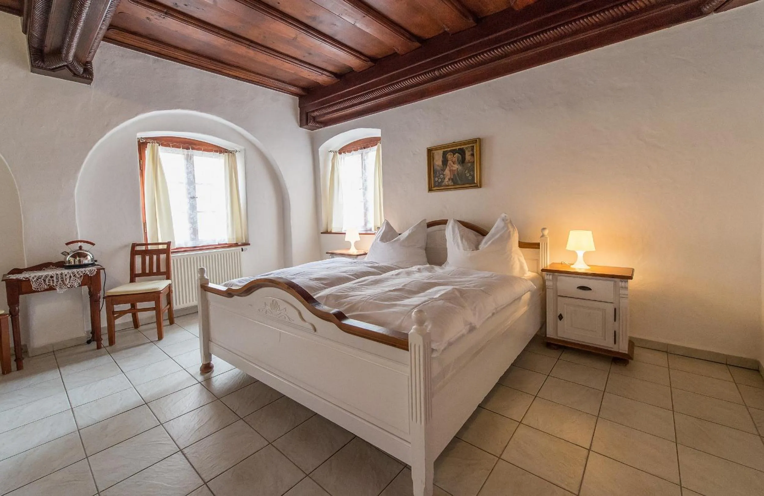 Bed in Pension U Zámku