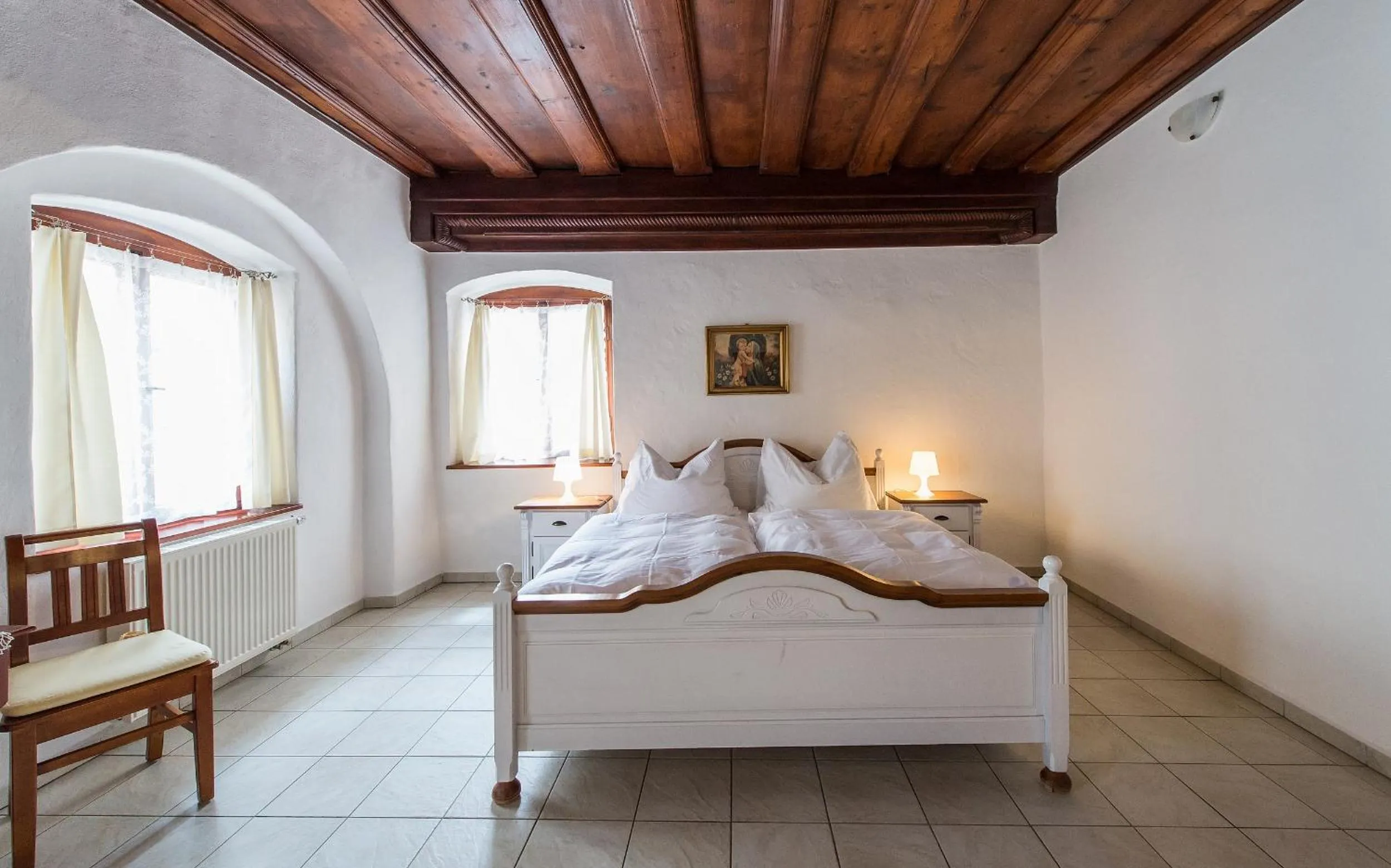 Bed in Pension U Zámku