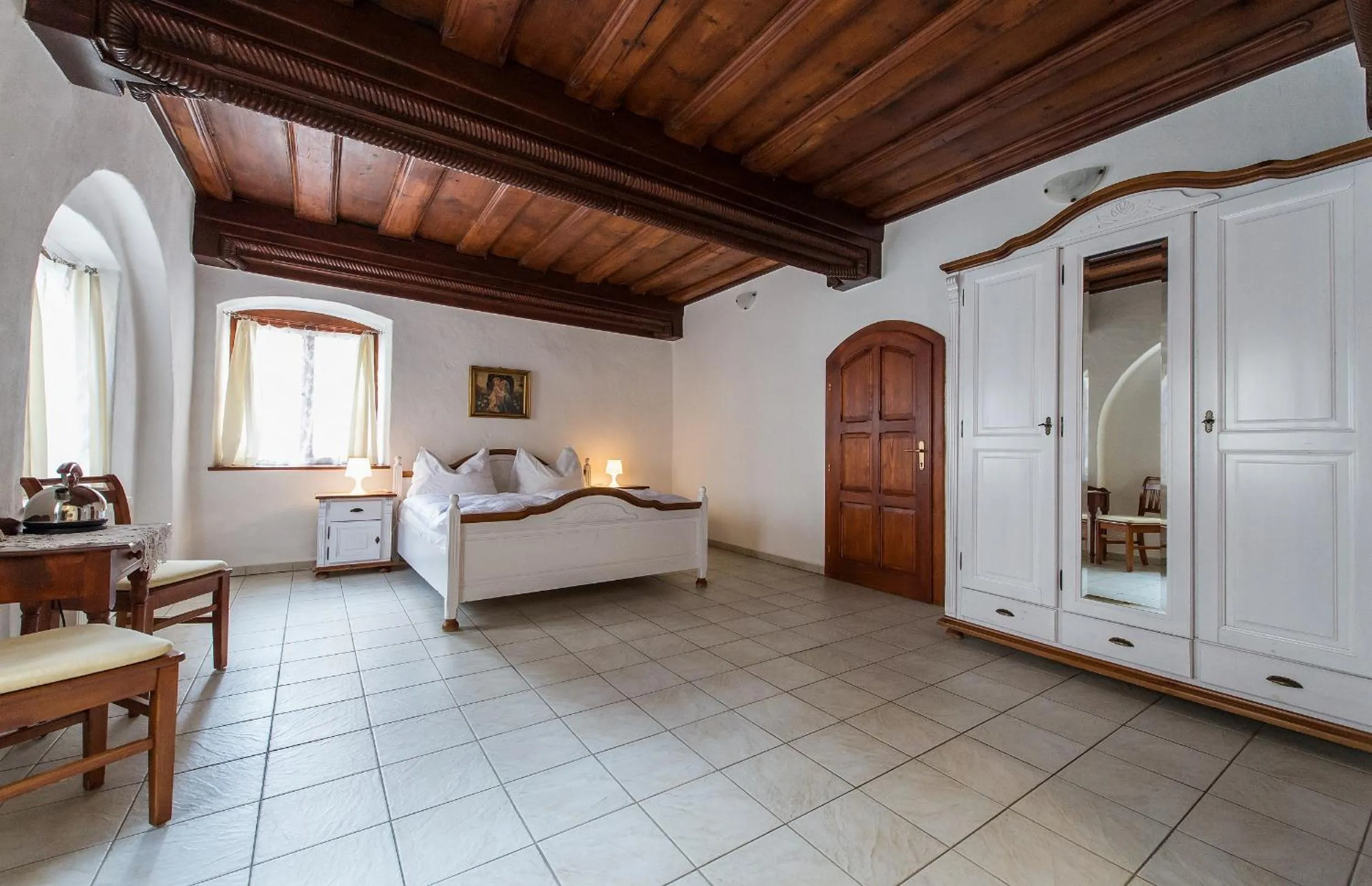 Bed in Pension U Zámku