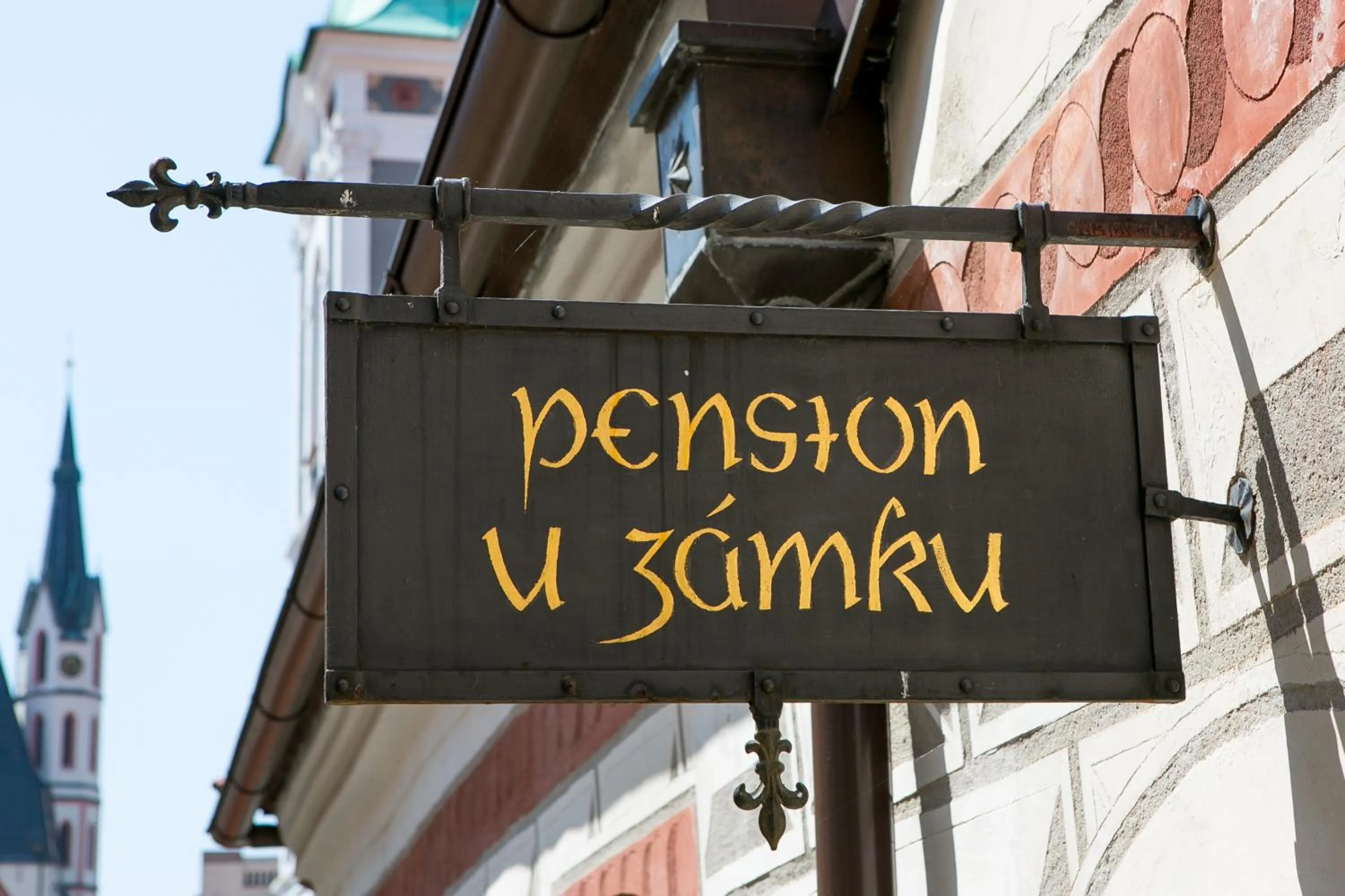 Facade/entrance in Pension U Zámku