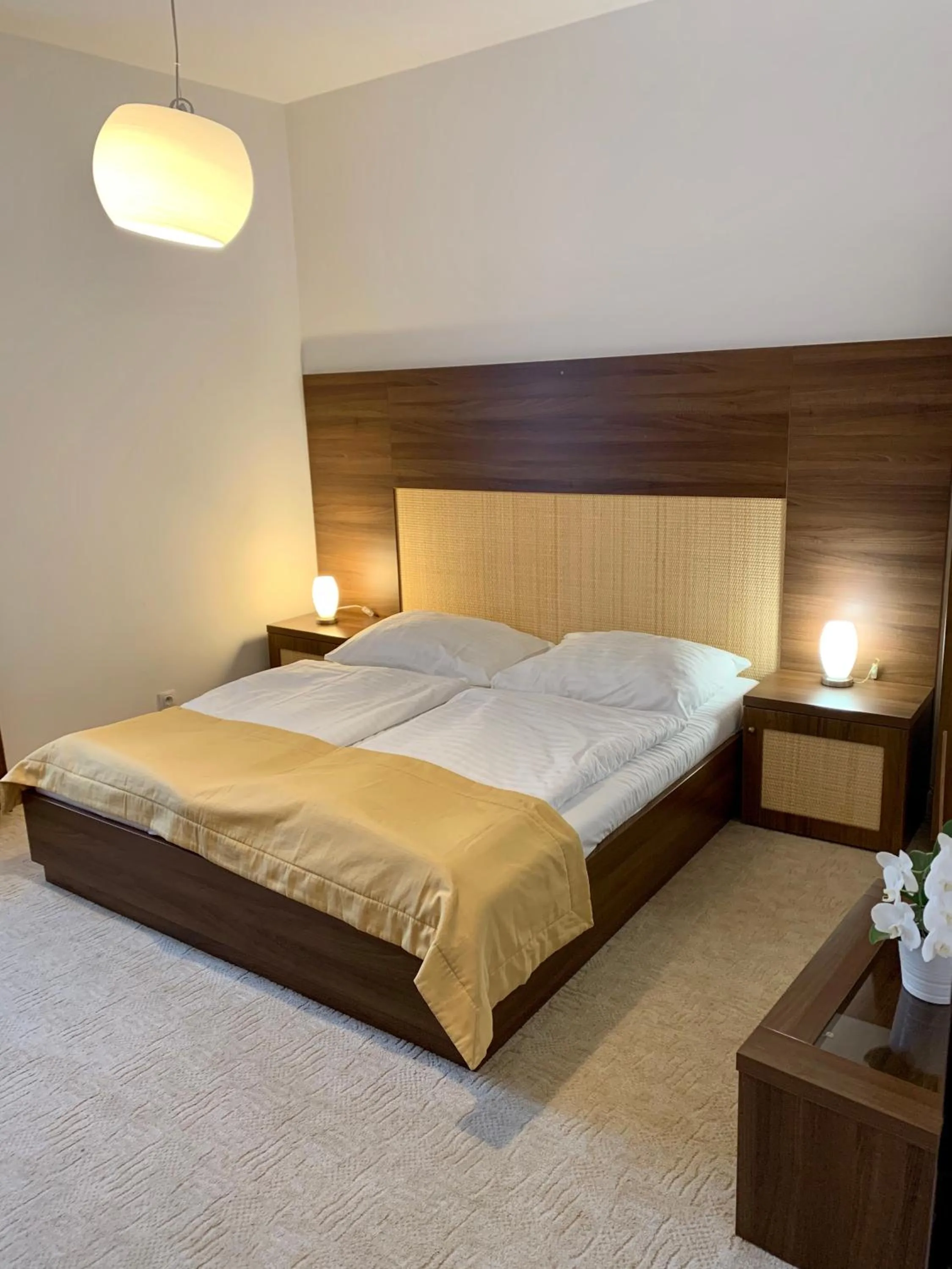 Photo of the whole room, Bed in Hotel Art