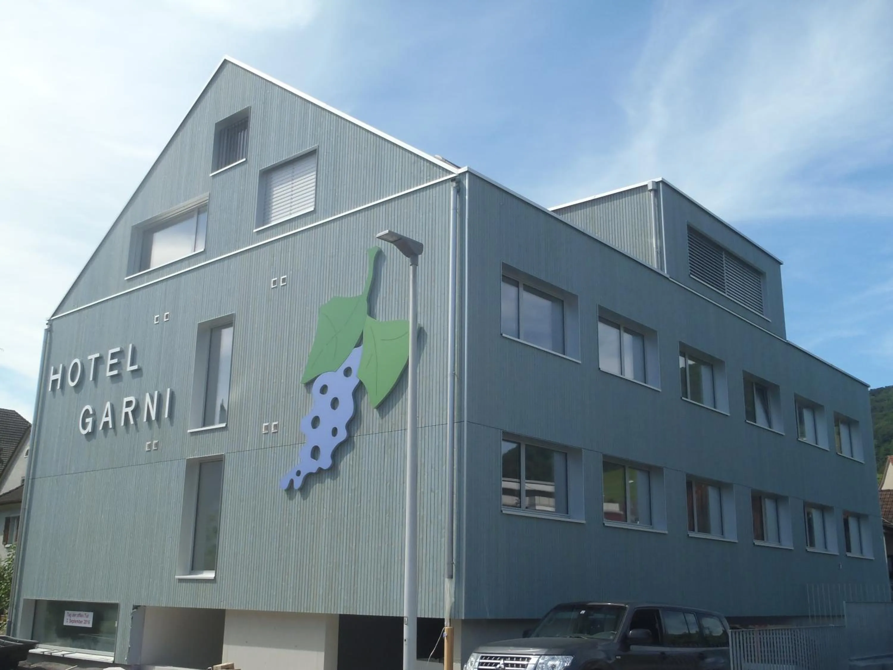 Facade/entrance in Hotel Traube Garni