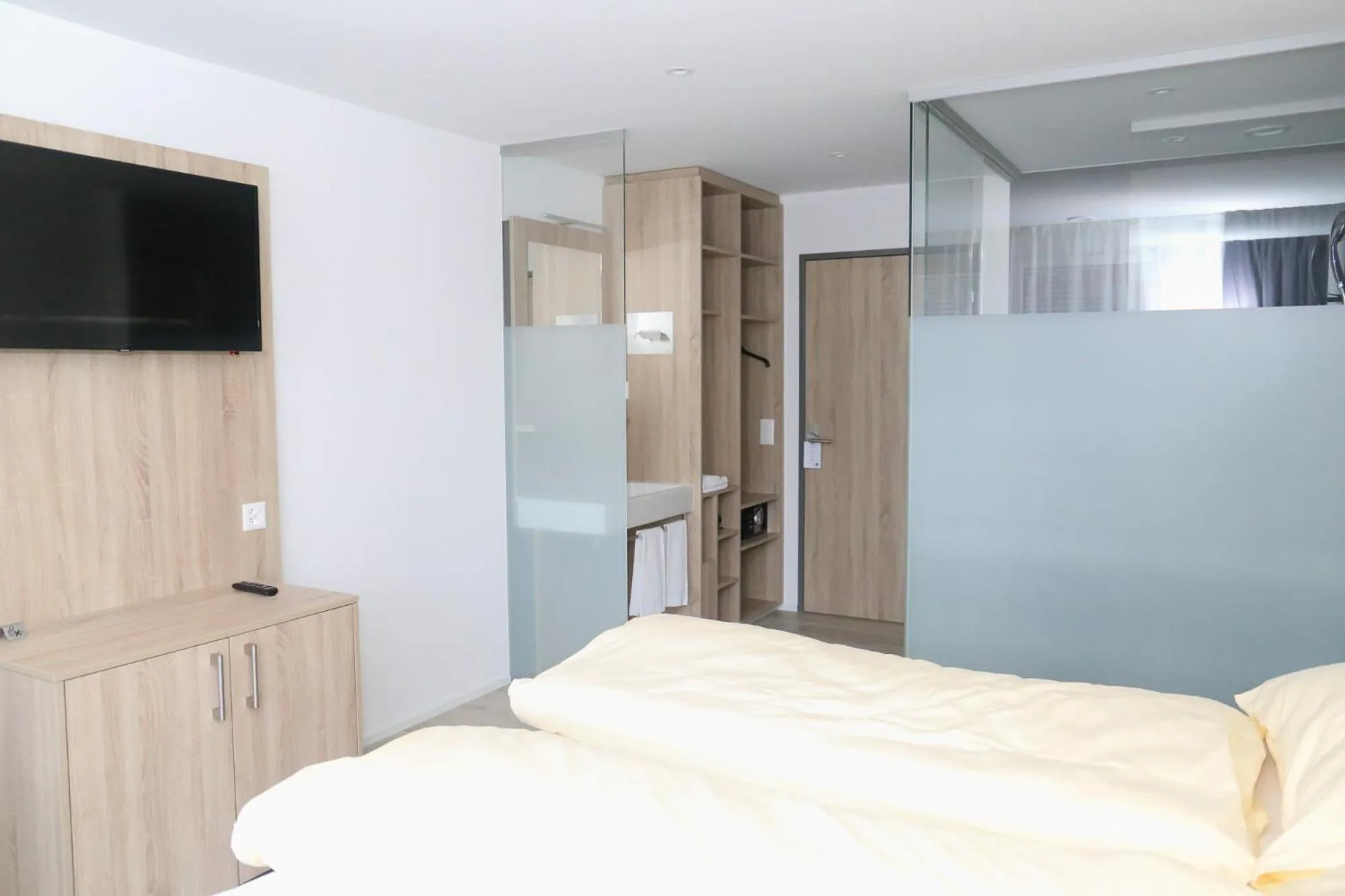 Bed in Hotel Traube Garni