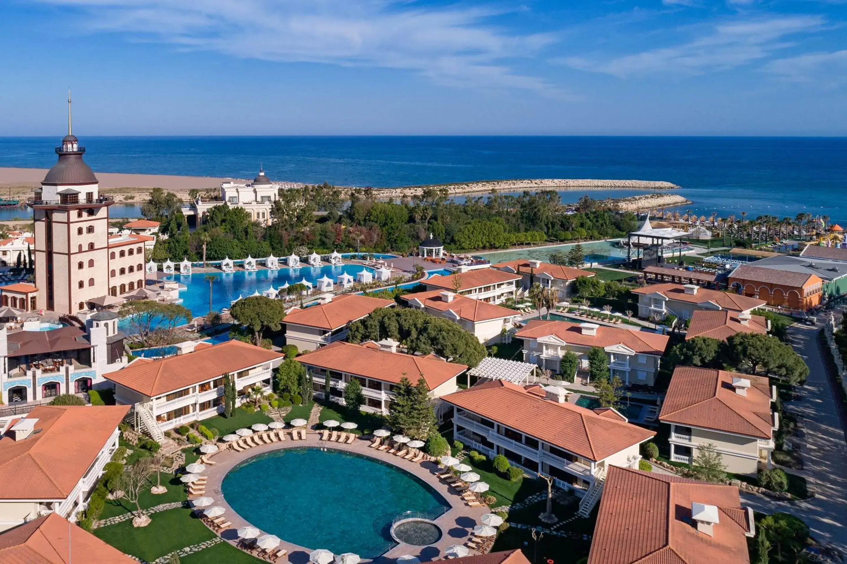 Bird's eye view in Titanic Mardan Palace Bird's eye view in Titanic Mardan Palace