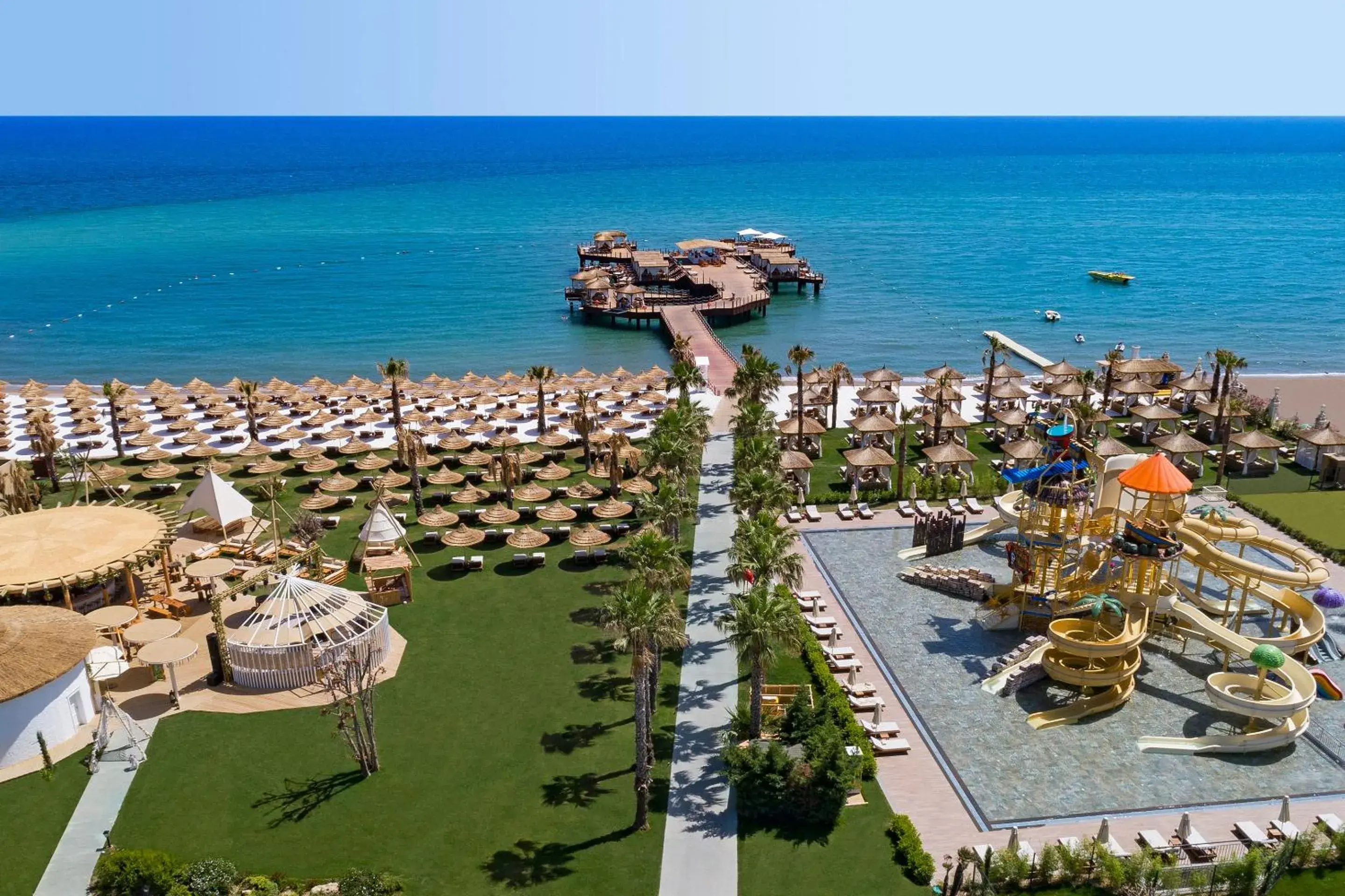 Bird's eye view in Titanic Mardan Palace Bird's eye view in Titanic Mardan Palace