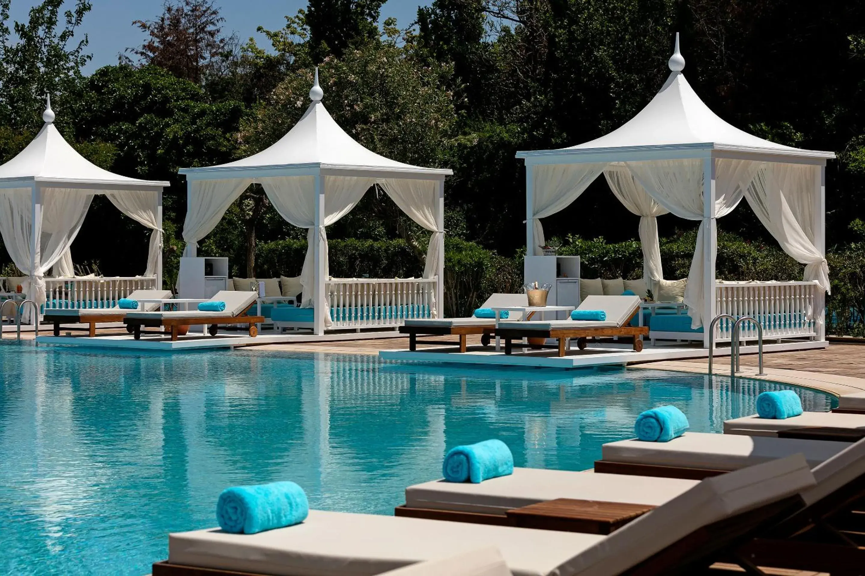 Swimming pool in Titanic Mardan Palace Swimming pool in Titanic Mardan Palace