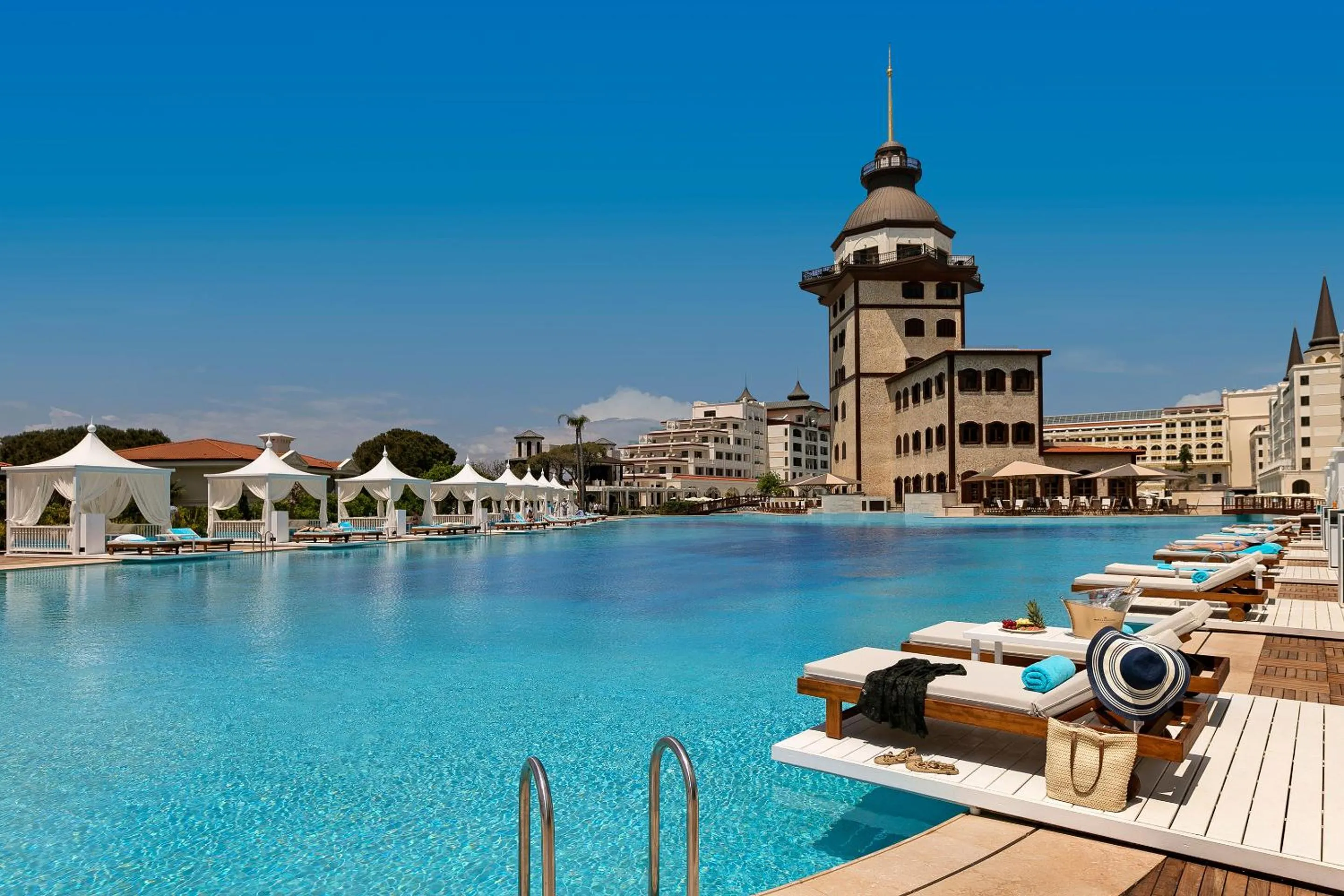 Swimming pool in Titanic Mardan Palace