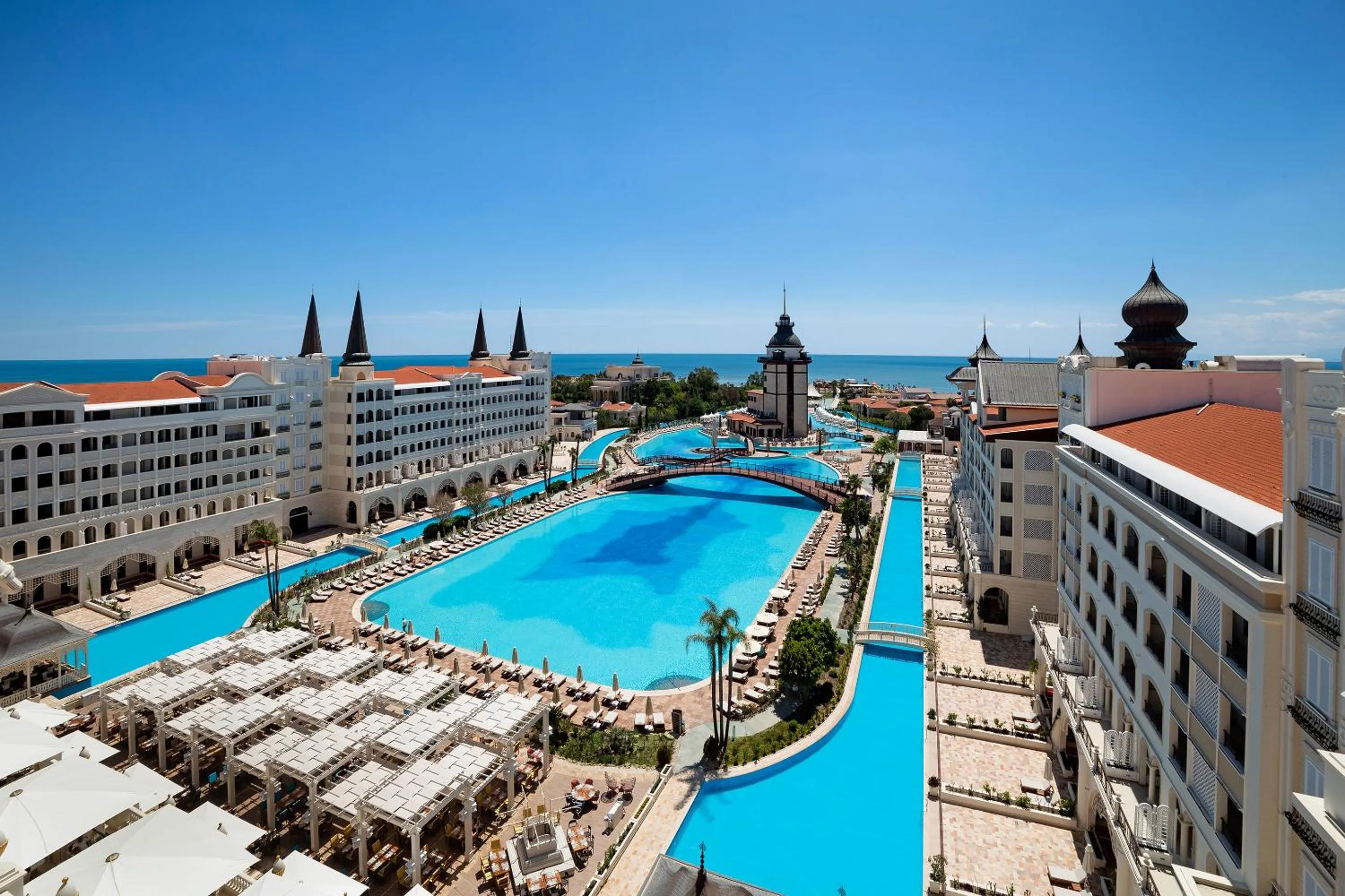Pool view in Titanic Mardan Palace
