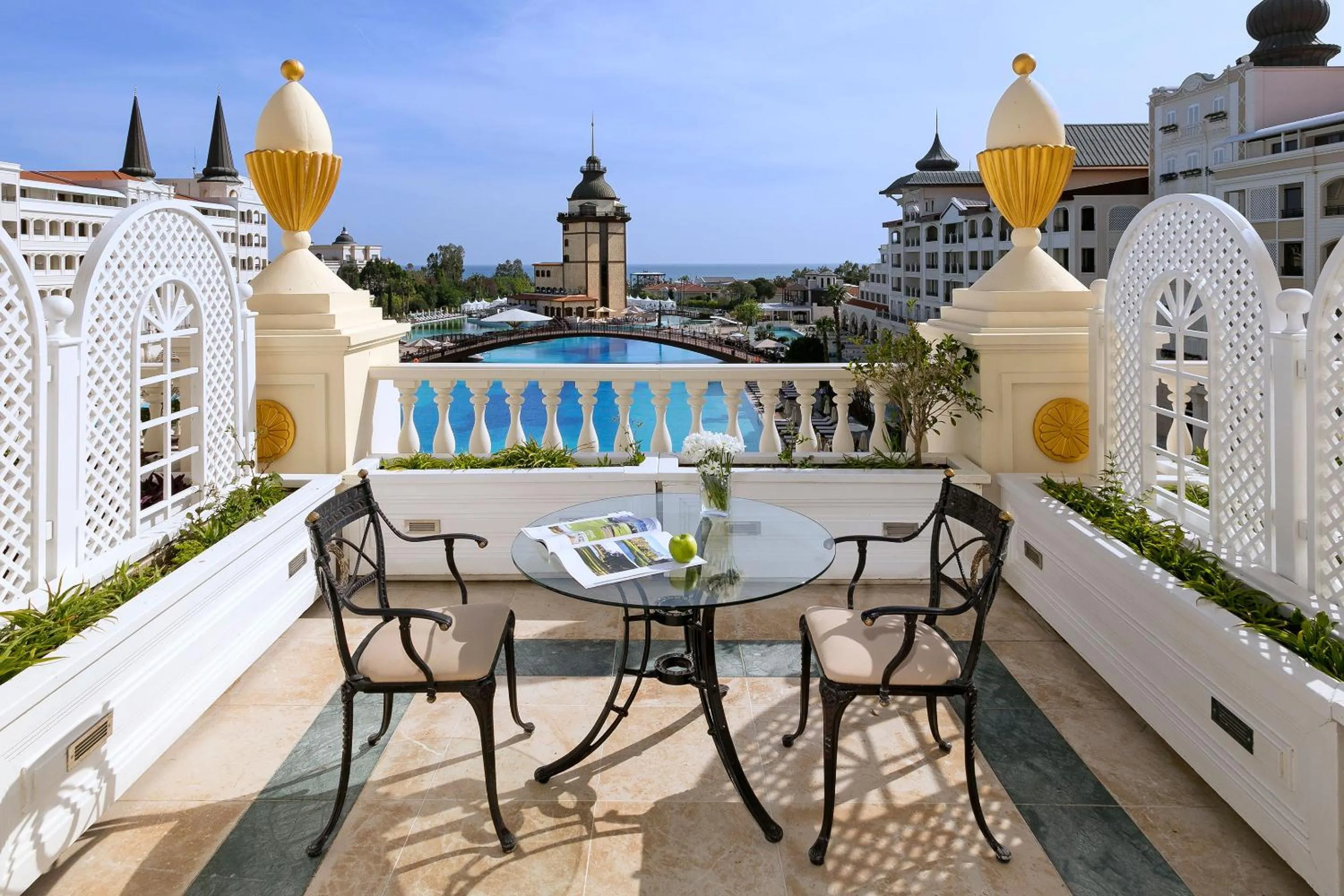 Balcony/Terrace in Titanic Mardan Palace