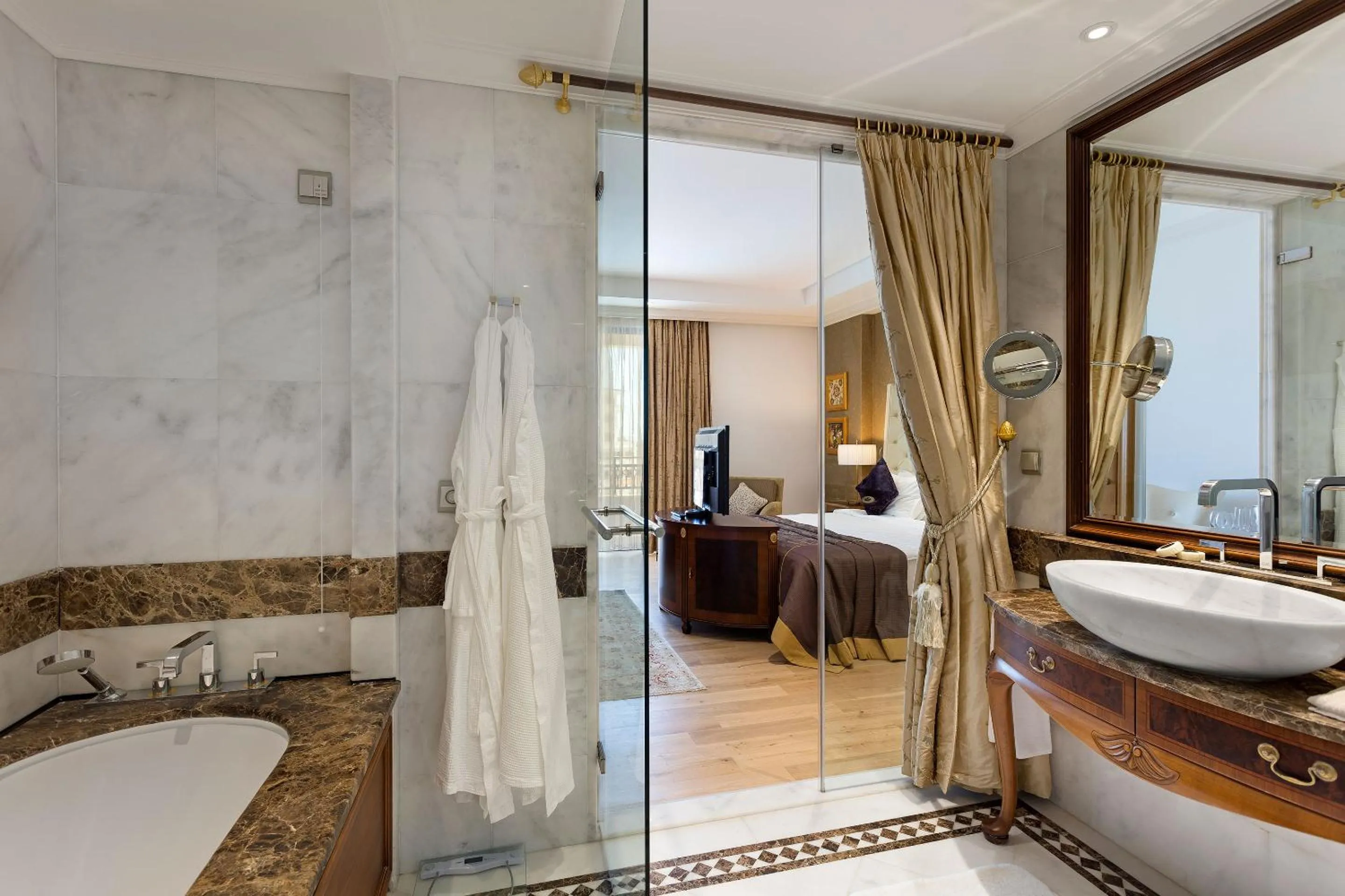 Toilet, Bed in Titanic Mardan Palace