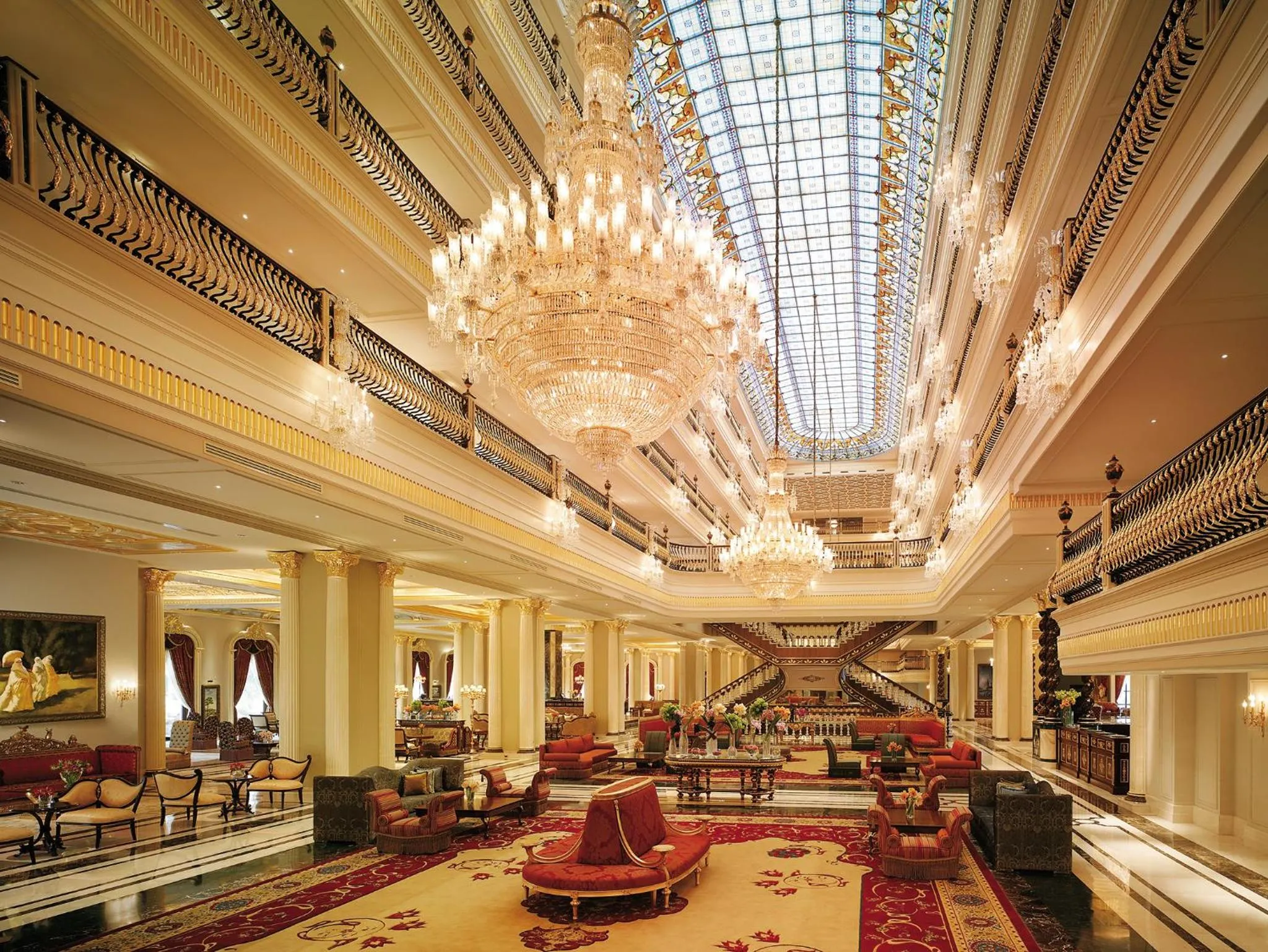 Lobby or reception in Titanic Mardan Palace