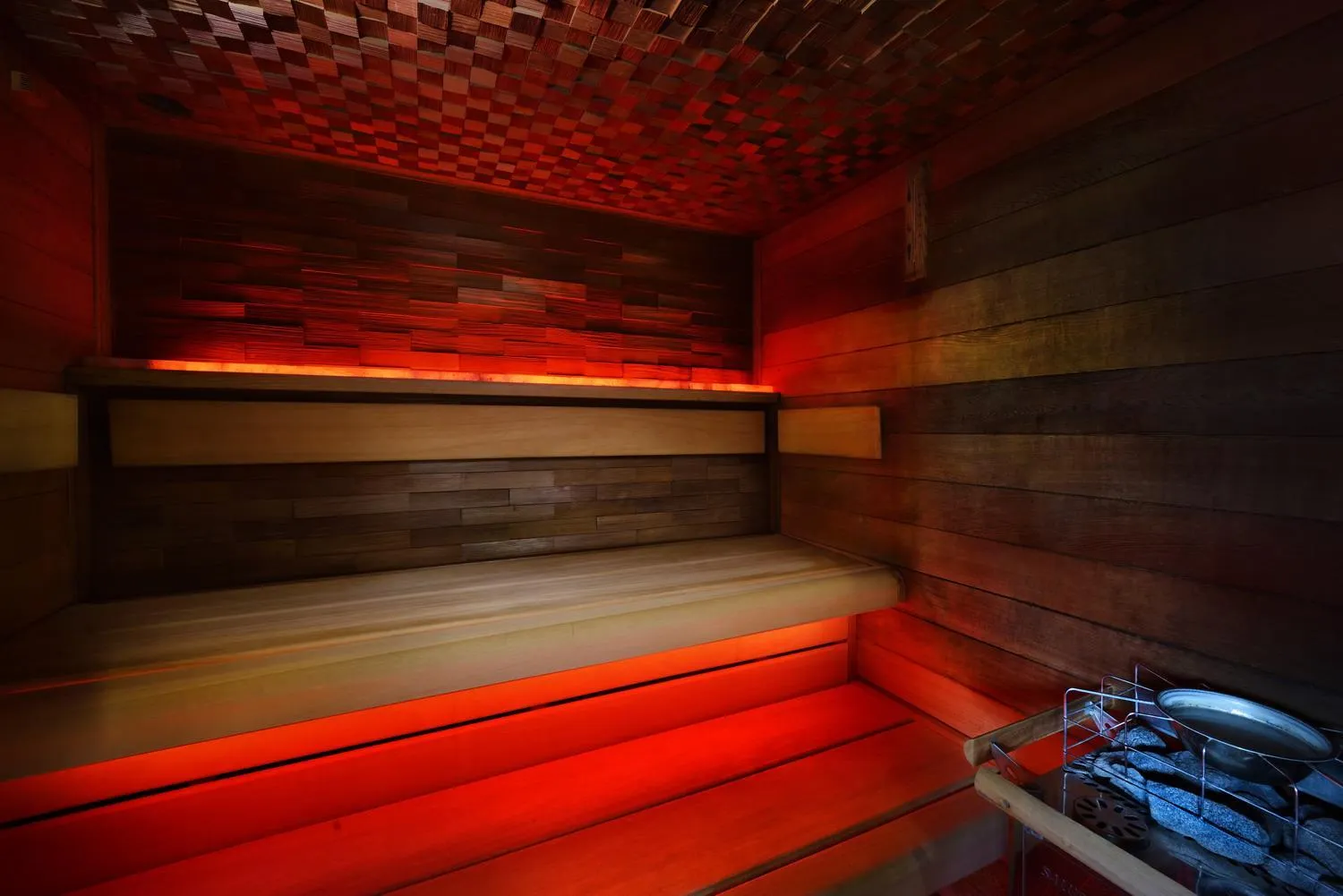 Sauna in Green Inn Hotel