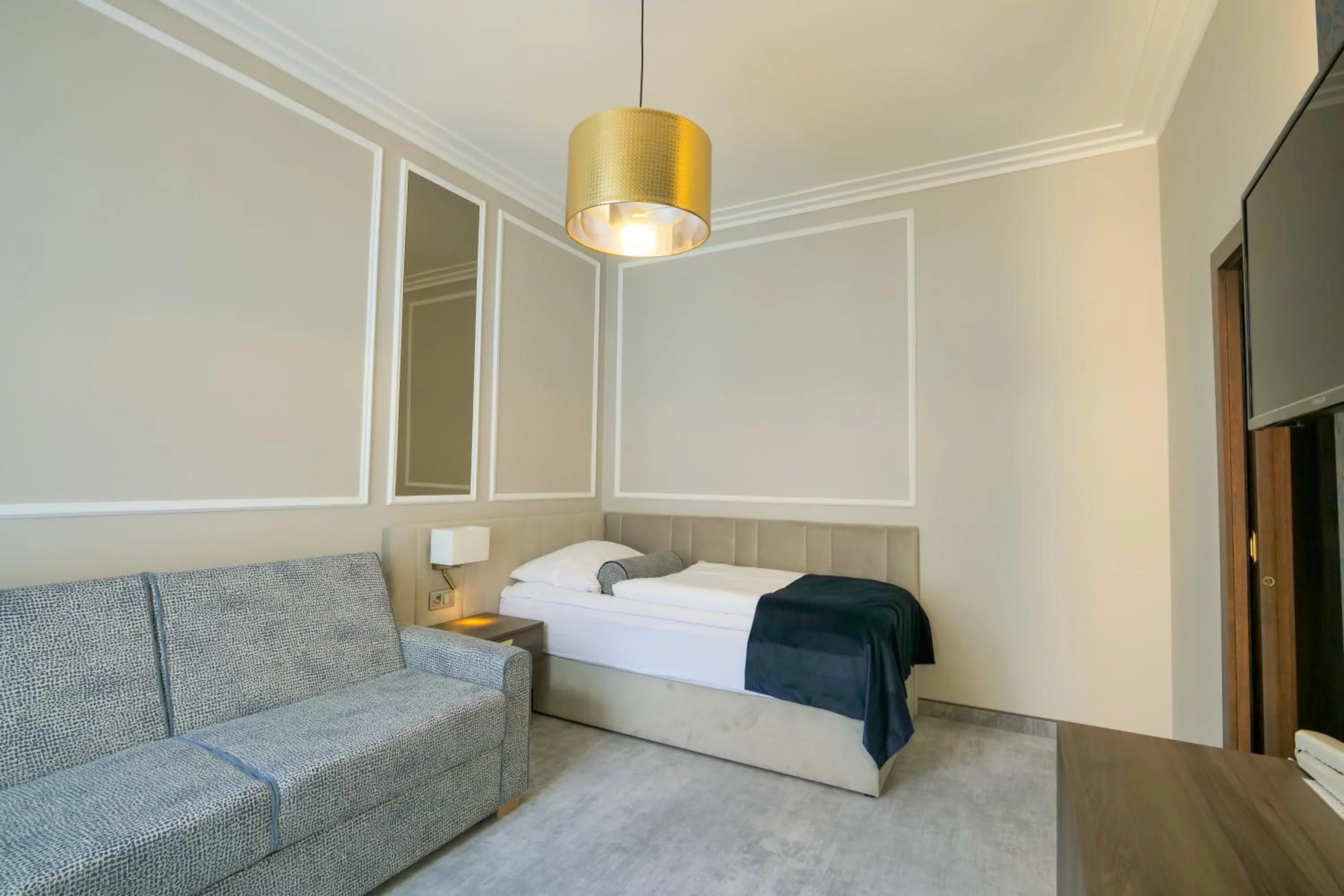 Bed in Hotel Zlatá Hvězda