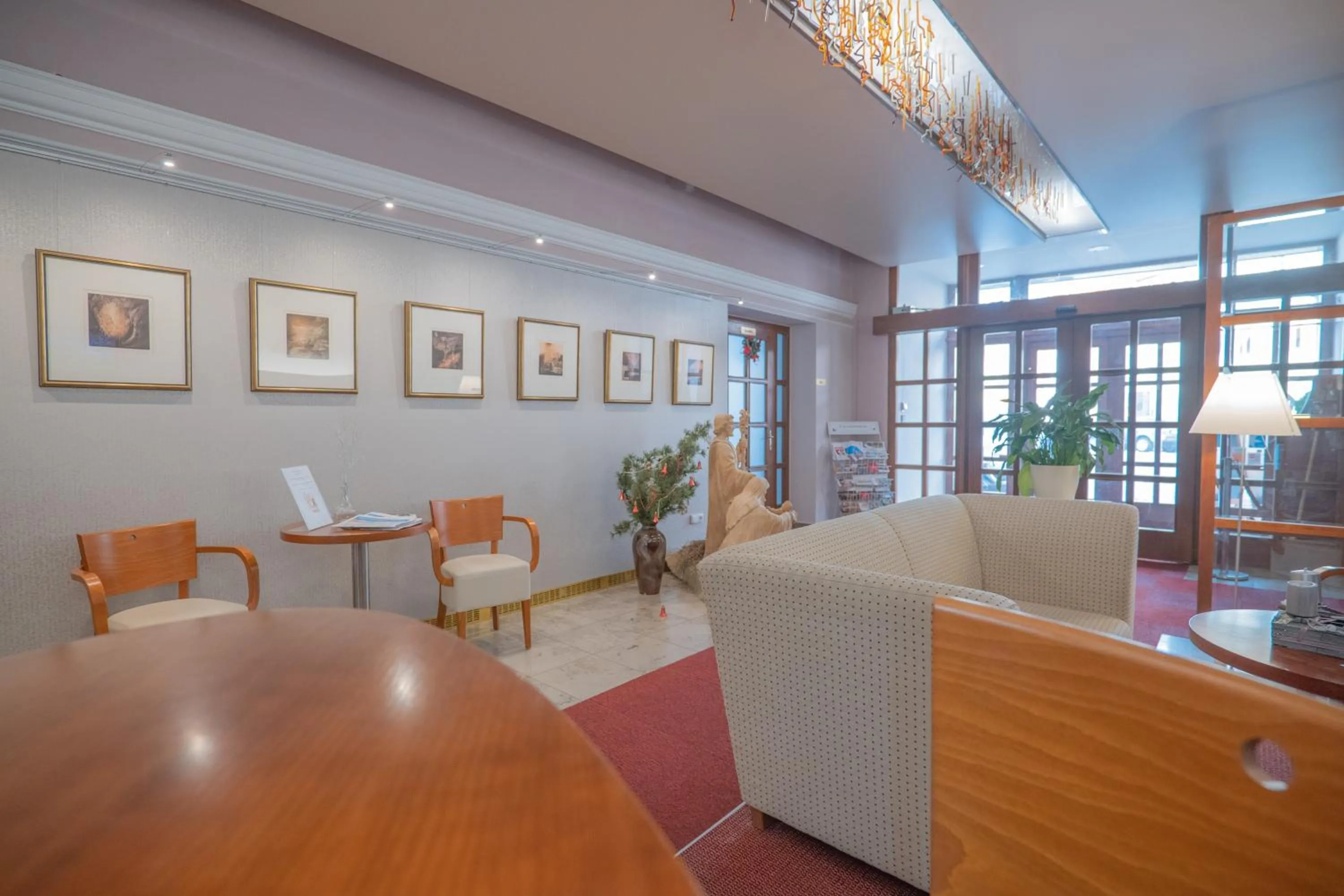 Lobby or reception in Hotel Zlatá Hvězda