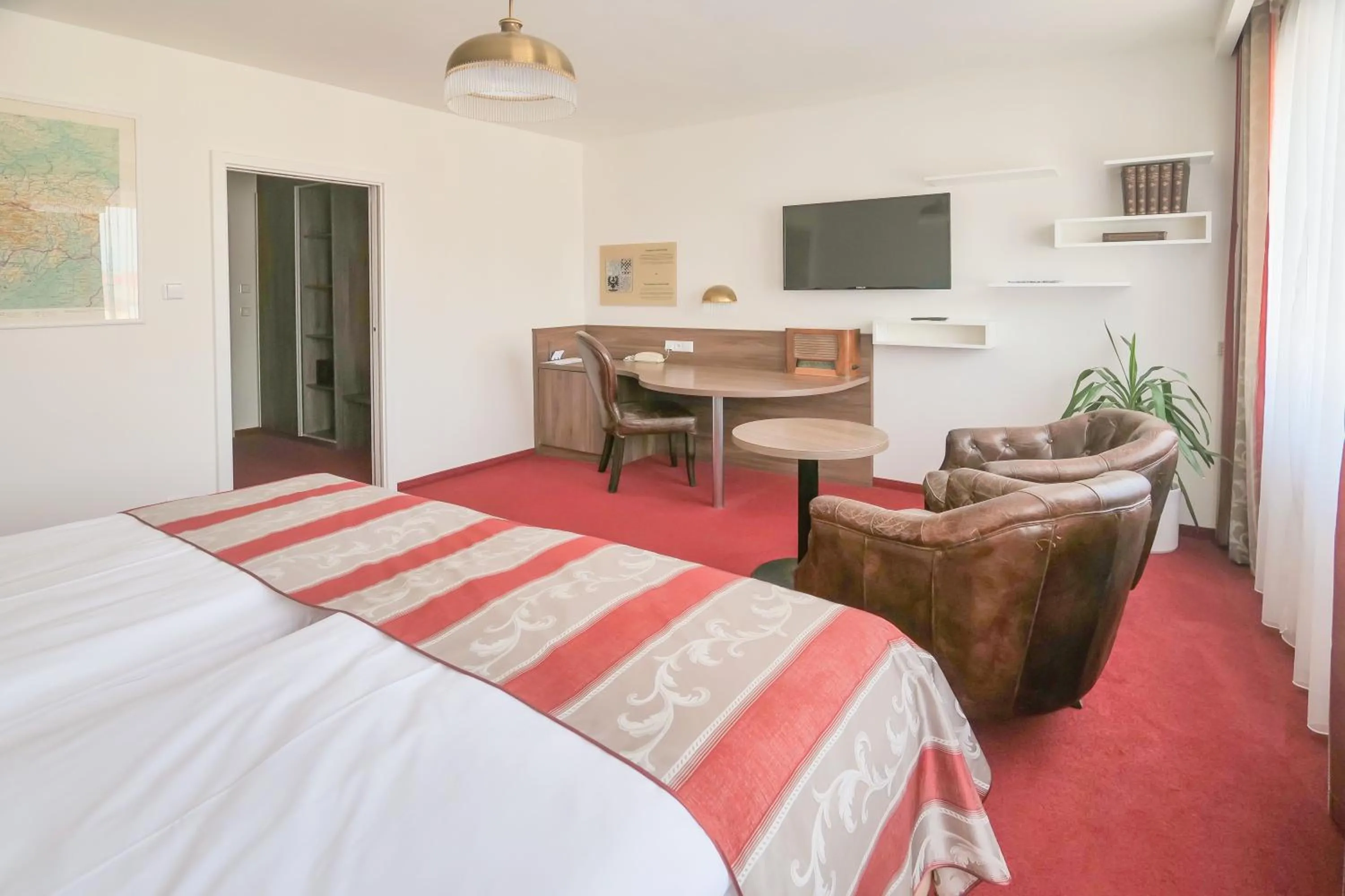 Bed in Hotel Zlatá Hvězda