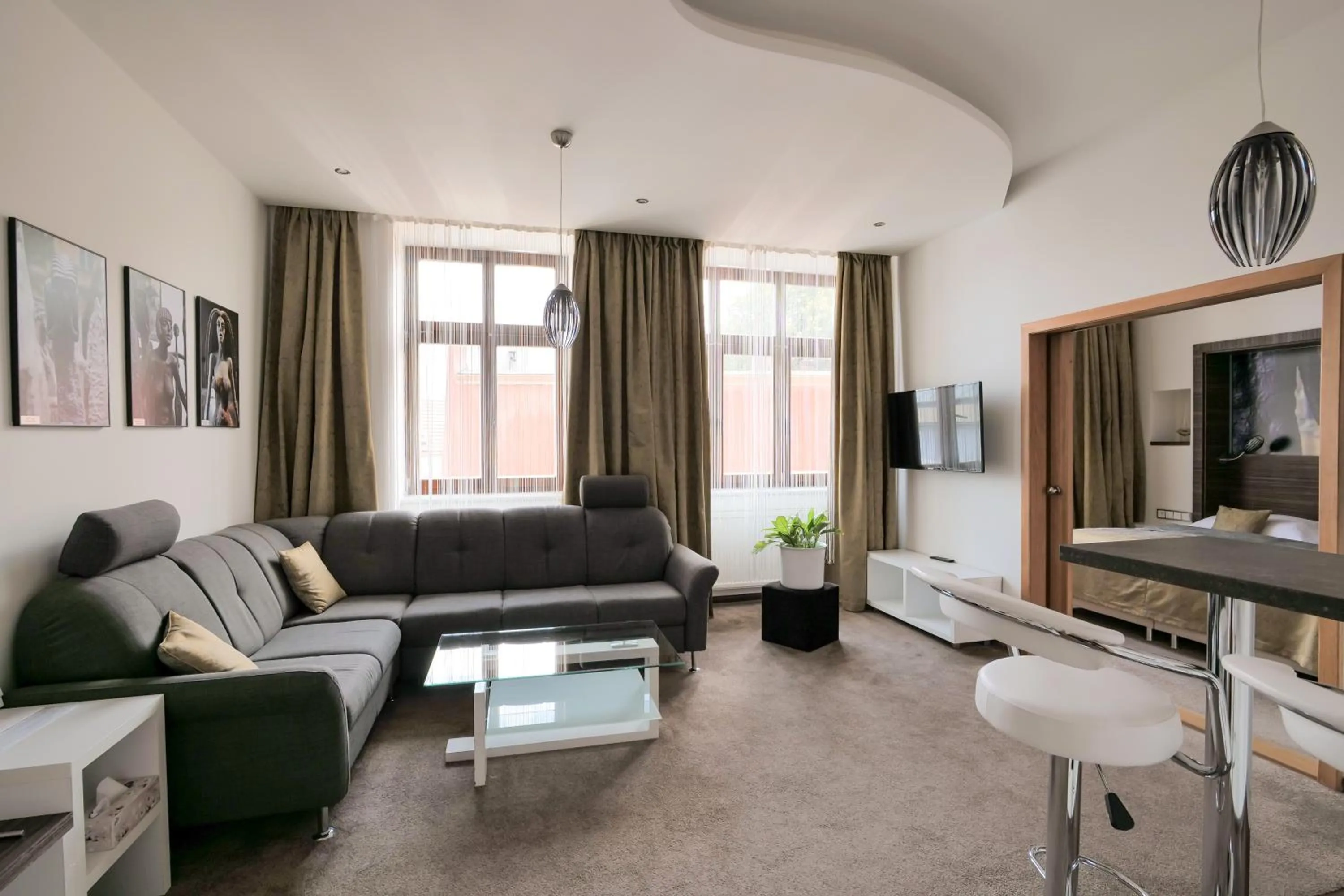 Living room in Hotel Zlatá Hvězda