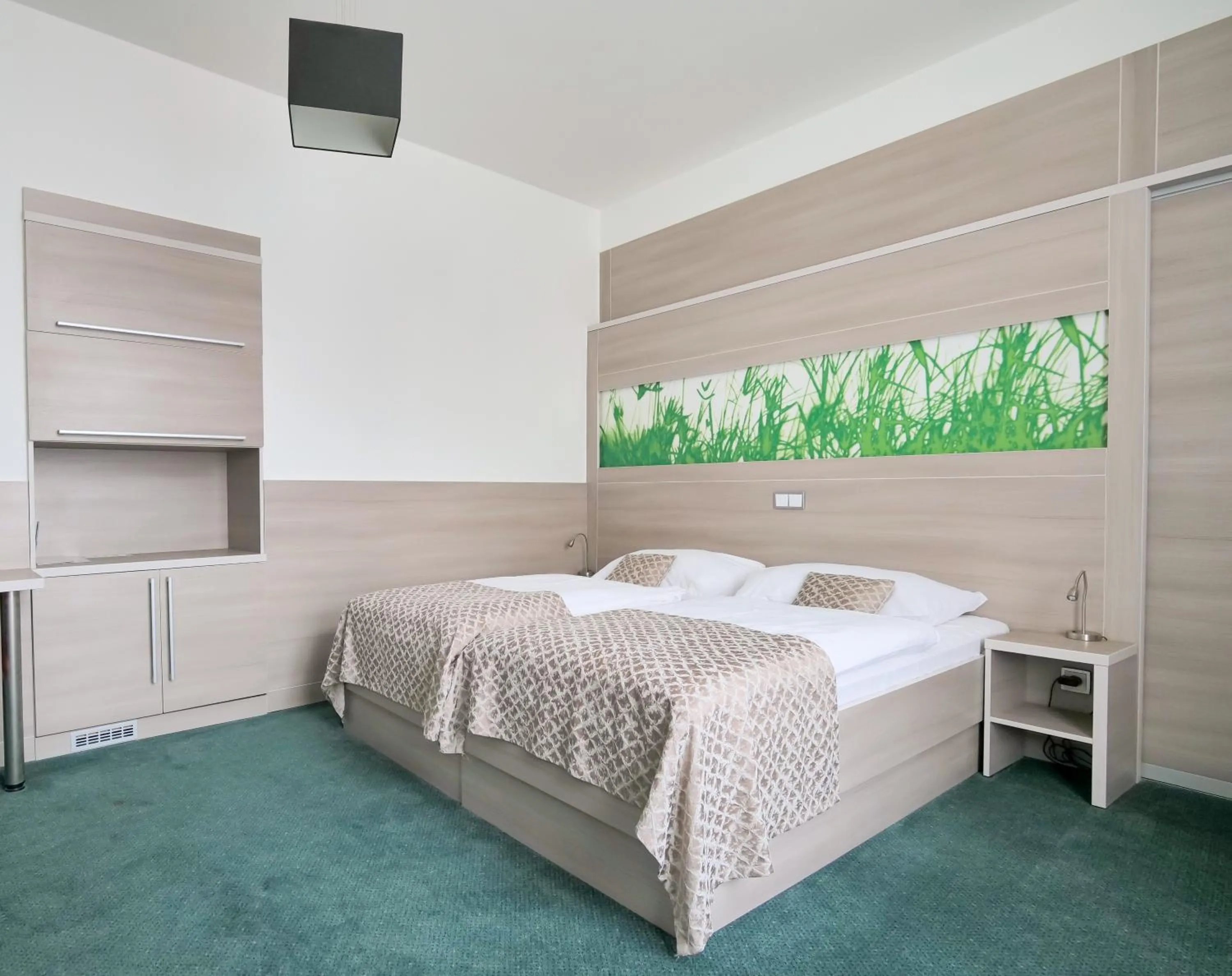 Bed in Hotel Zlatá Hvězda