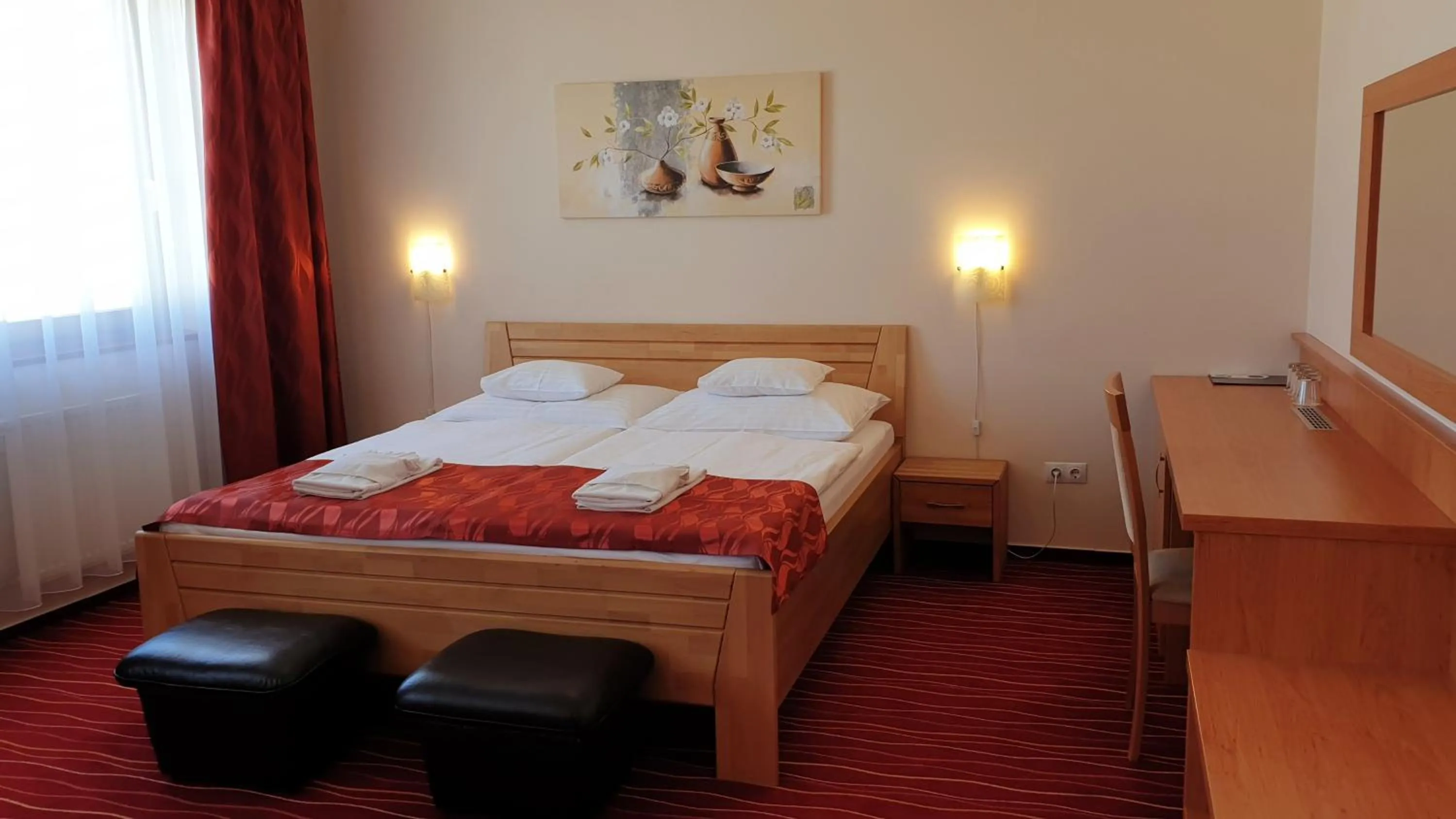 Bed in Diana Club Hotel