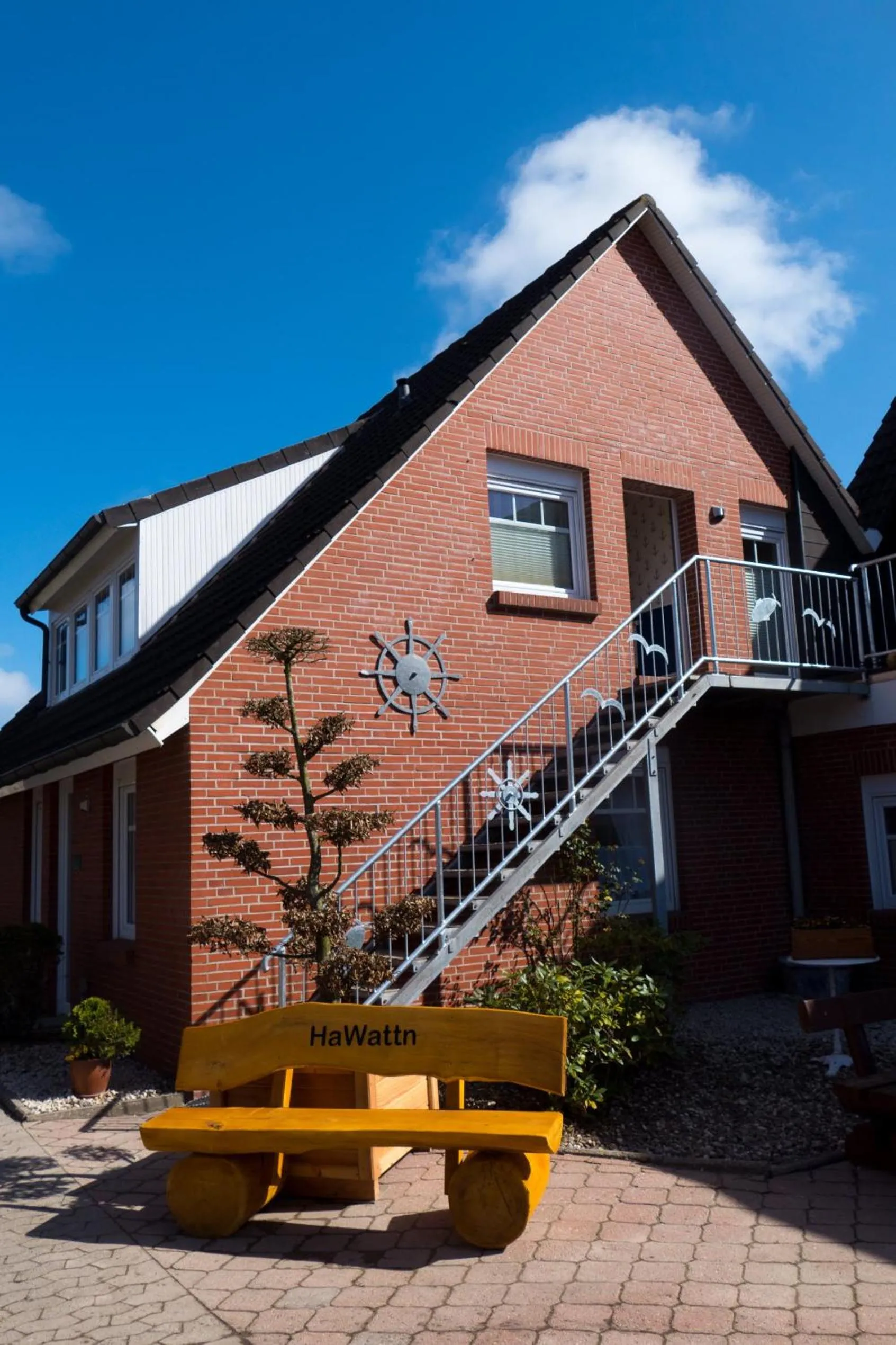 Facade/entrance in Hotel HaWattn