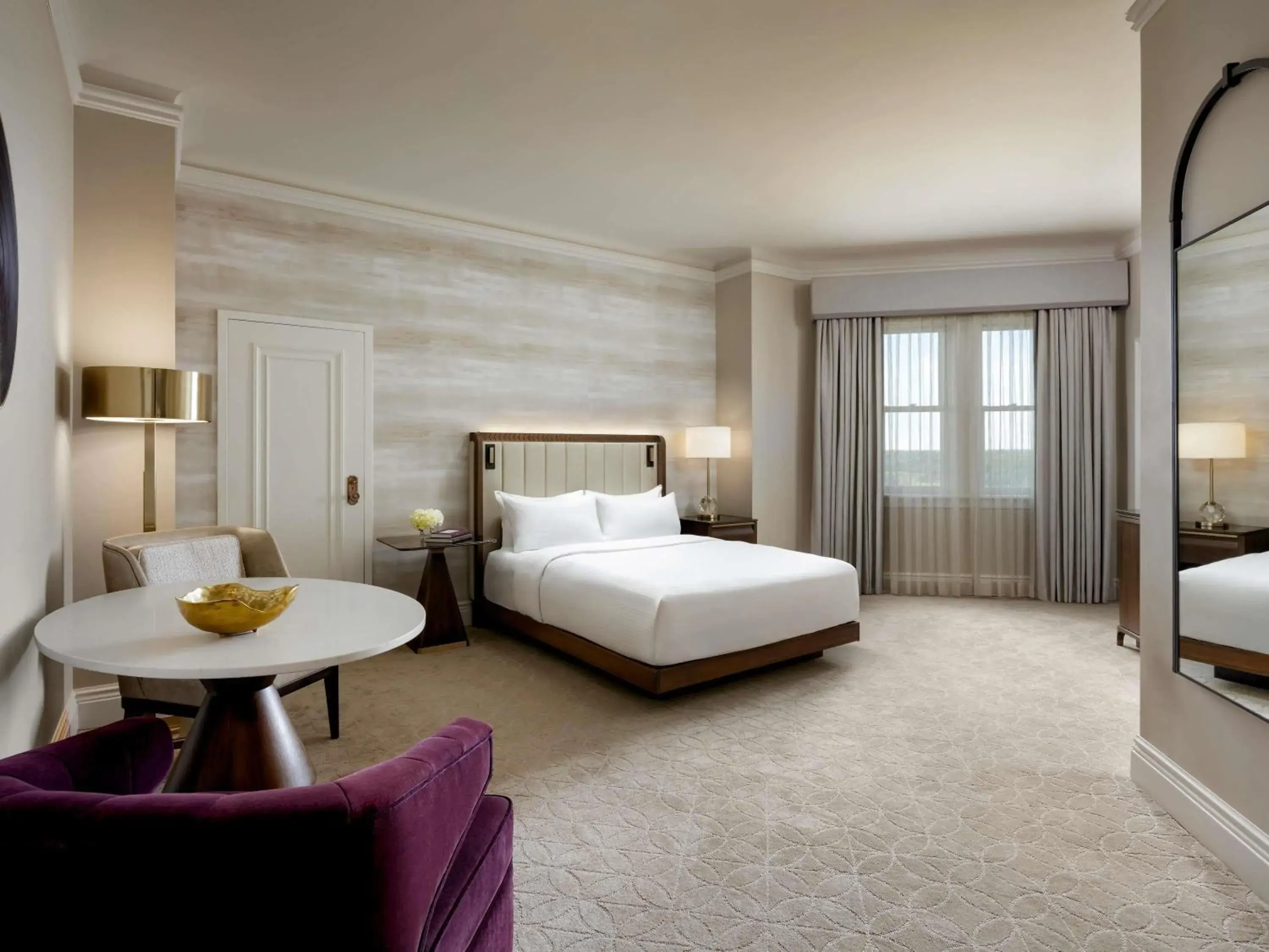 Bedroom, Bed in Fairmont Hotel Macdonald Bedroom, Bed in Fairmont Hotel Macdonald