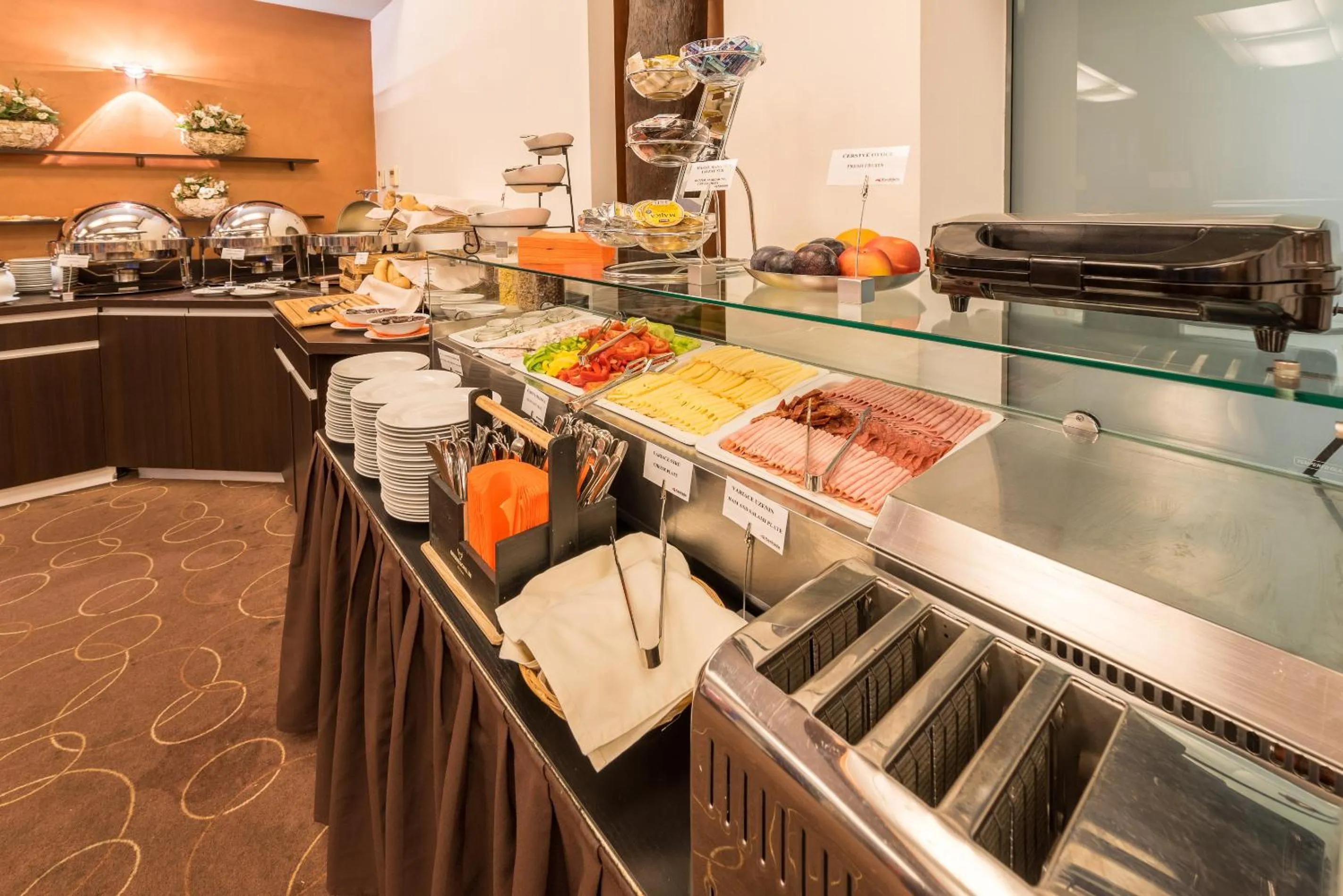 Breakfast in Hotel Kaskáda