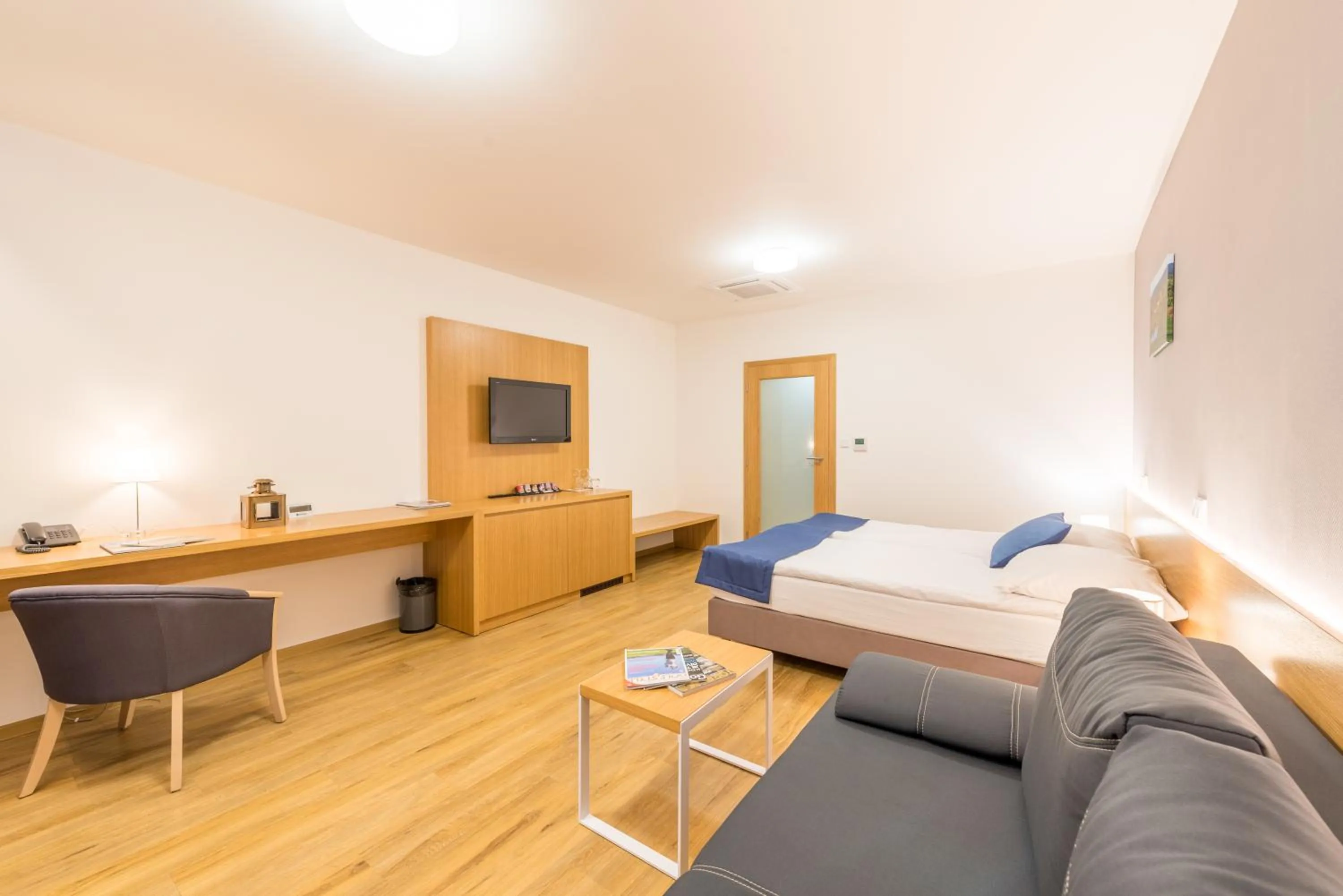 Bed in Hotel Kaskáda