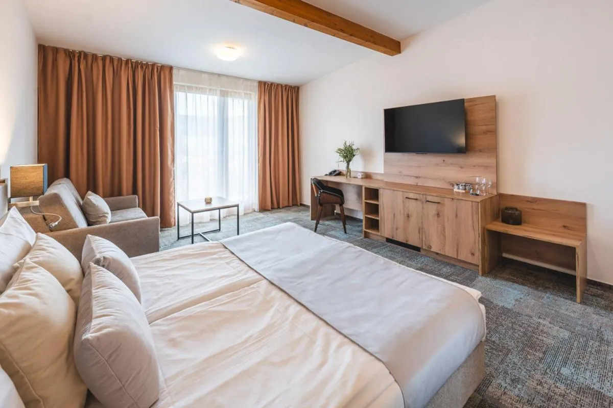 Bed in Hotel Kaskáda