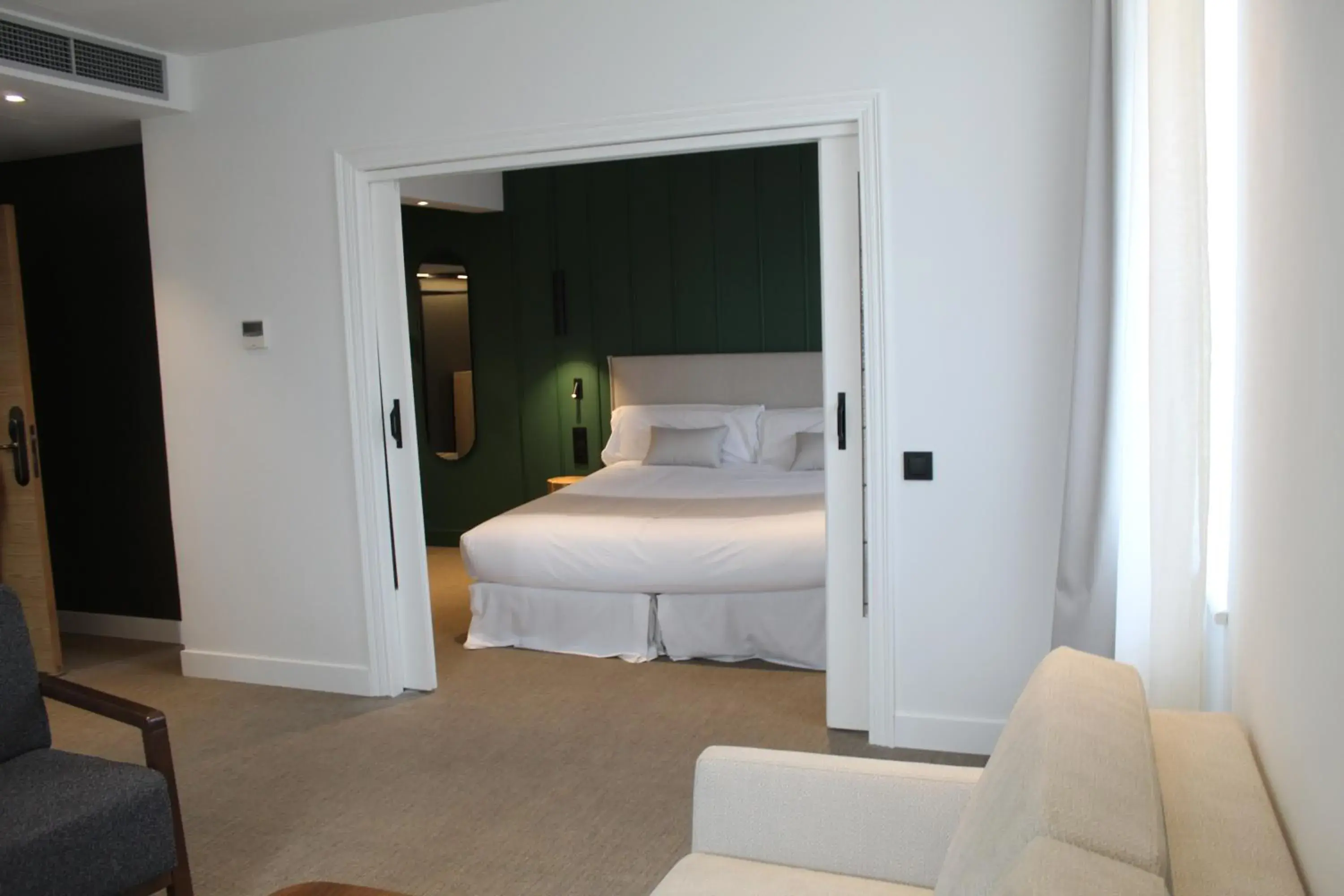 Bed in Mondragon Hotela Bed in Mondragon Hotela