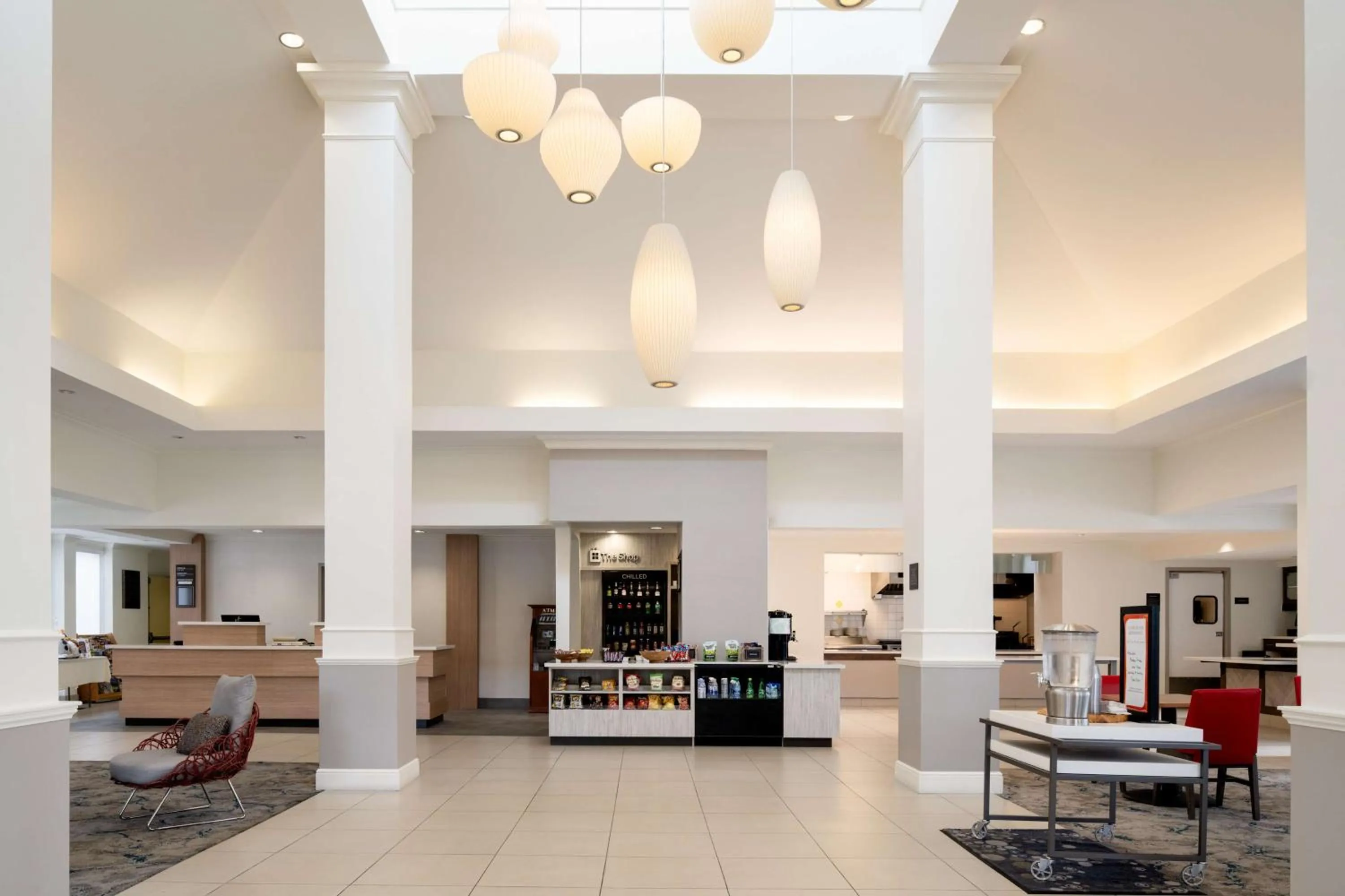 Lobby or reception in Hilton Garden Inn Roseville