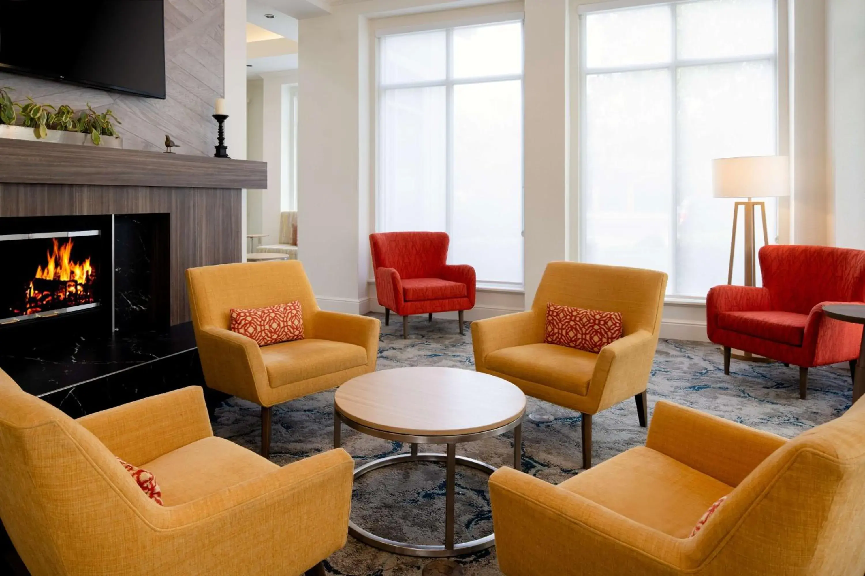 Lobby or reception in Hilton Garden Inn Roseville Lobby or reception in Hilton Garden Inn Roseville