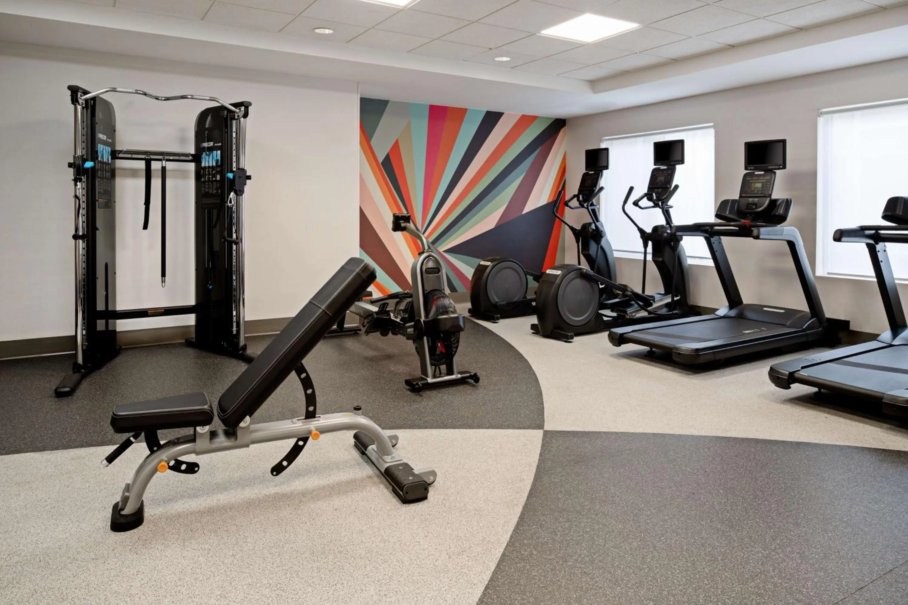 Fitness centre/facilities in Hilton Garden Inn Roseville