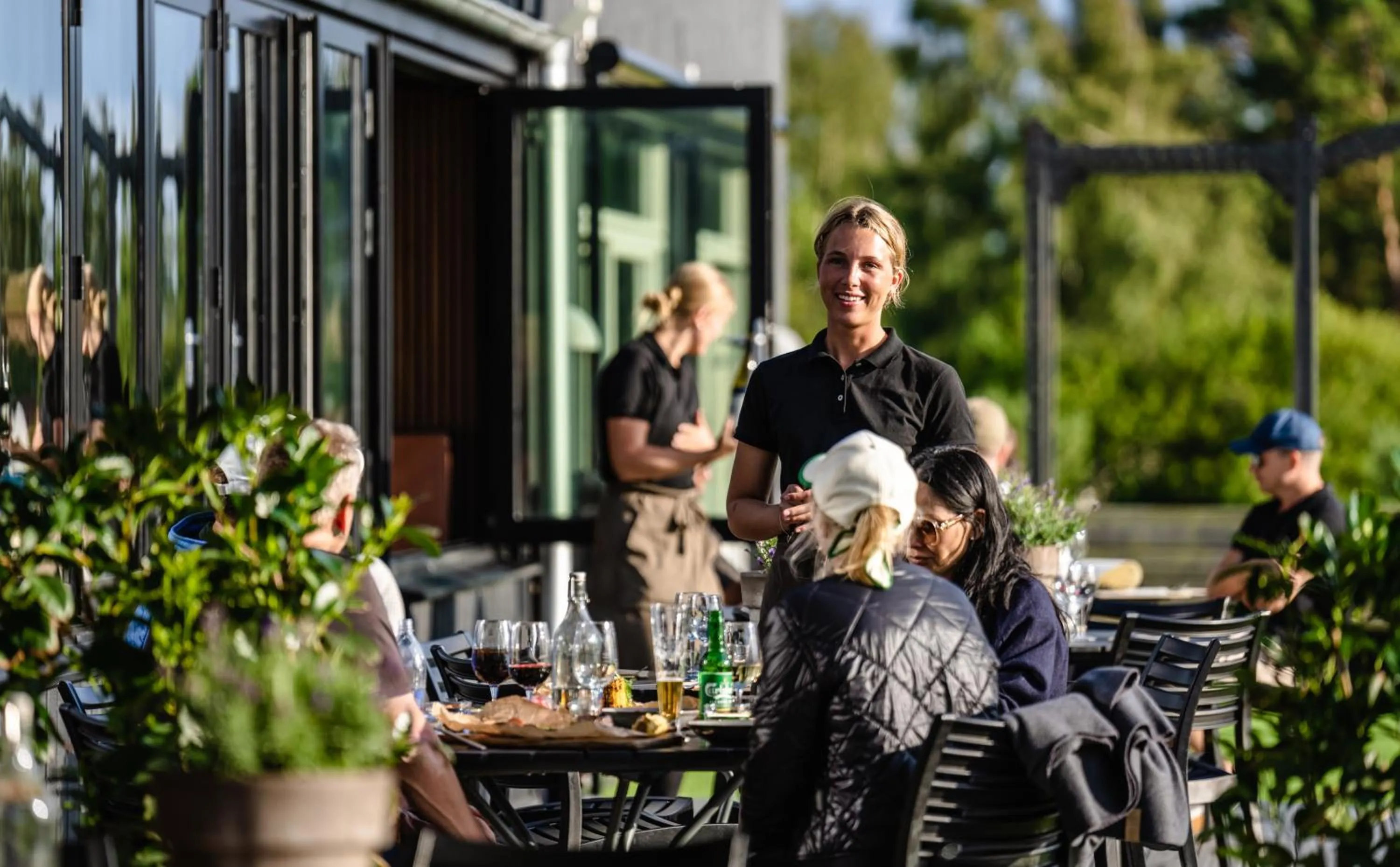 Restaurant/places to eat in Halmstad Golfarena Hotell & Lägenheter