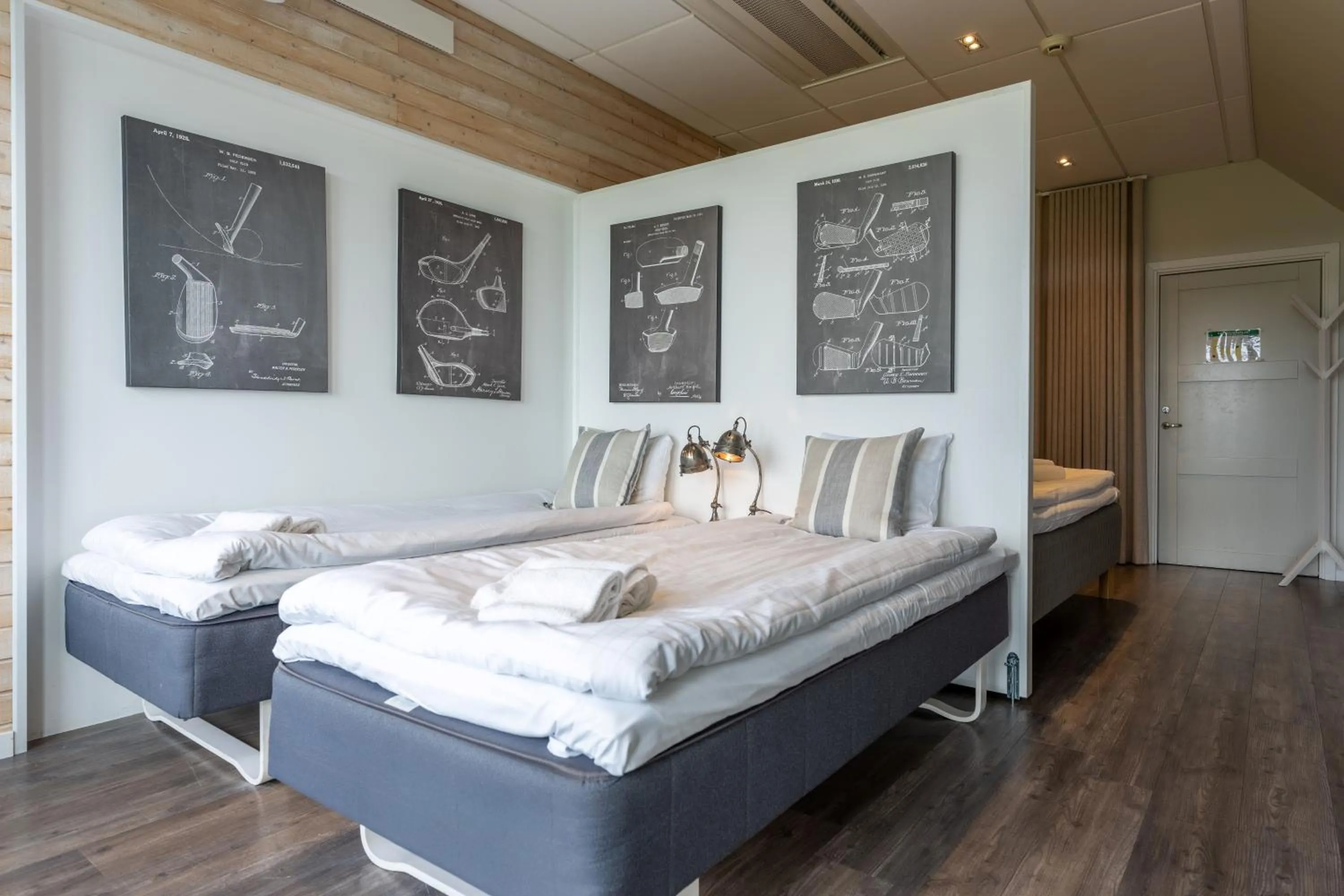 Bed in Halmstad Golfarena Hotell & Lägenheter