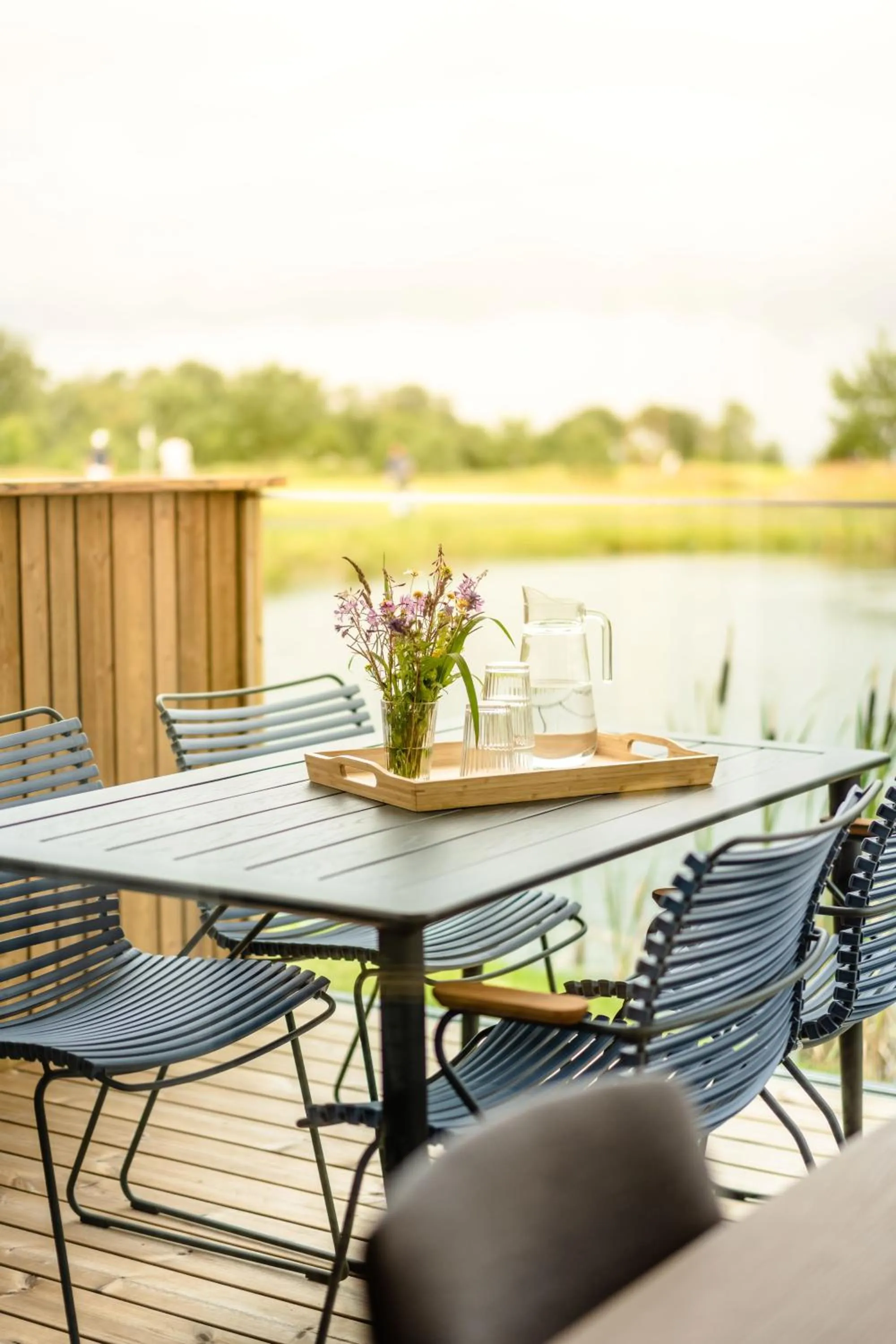 Balcony/Terrace in Halmstad Golfarena Hotell & Lägenheter