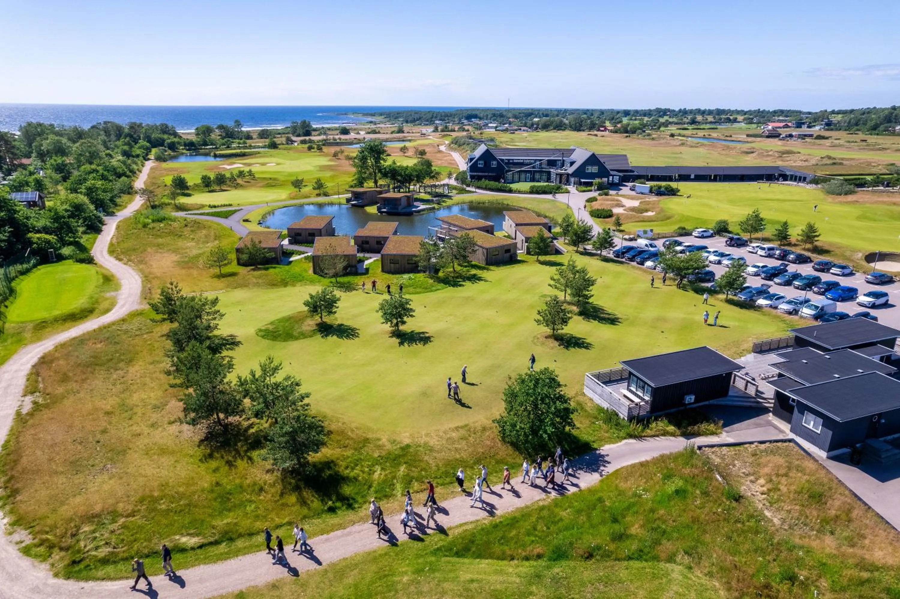 Property building in Halmstad Golfarena Hotell & Lägenheter