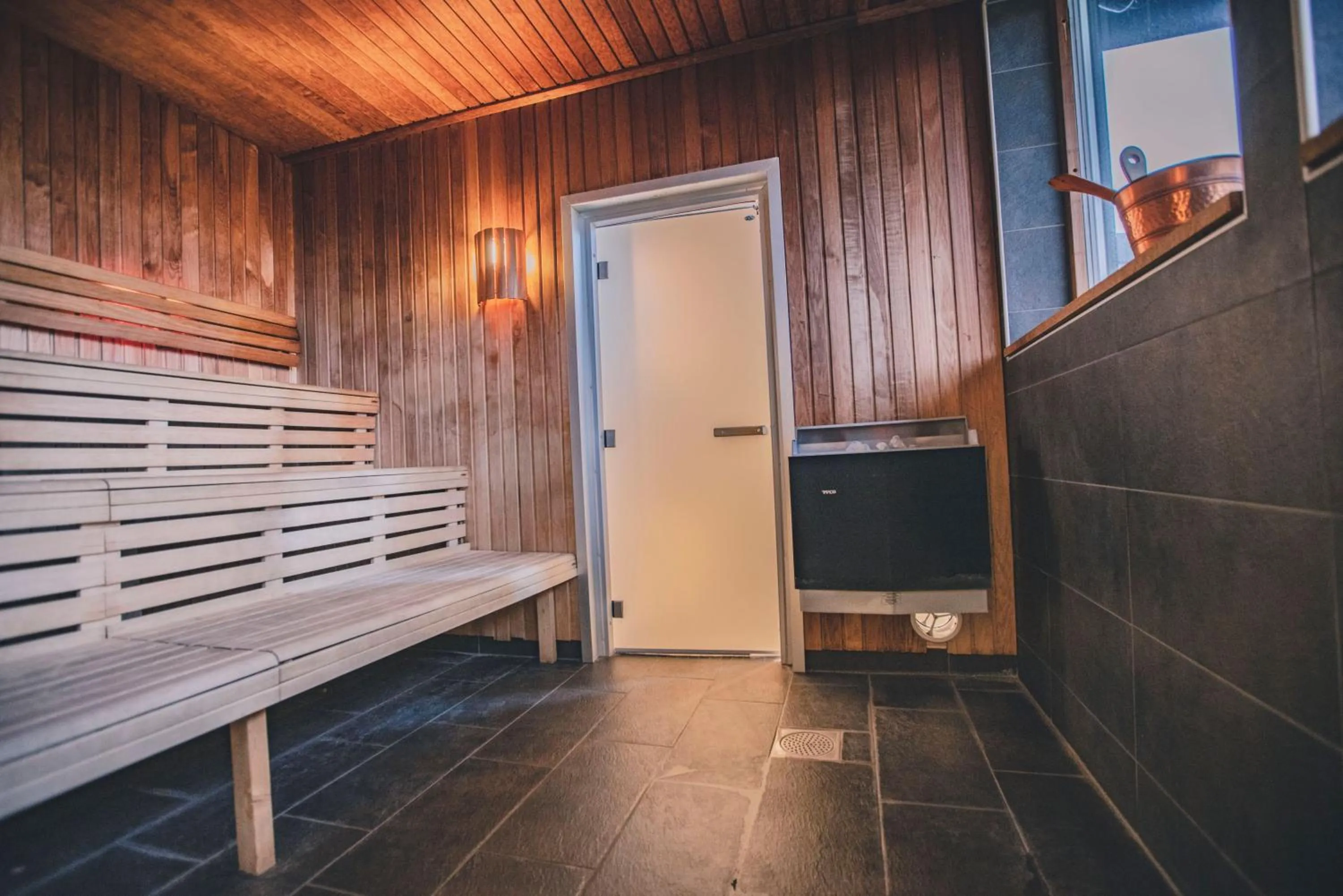 Sauna in Halmstad Golfarena Hotell & Lägenheter
