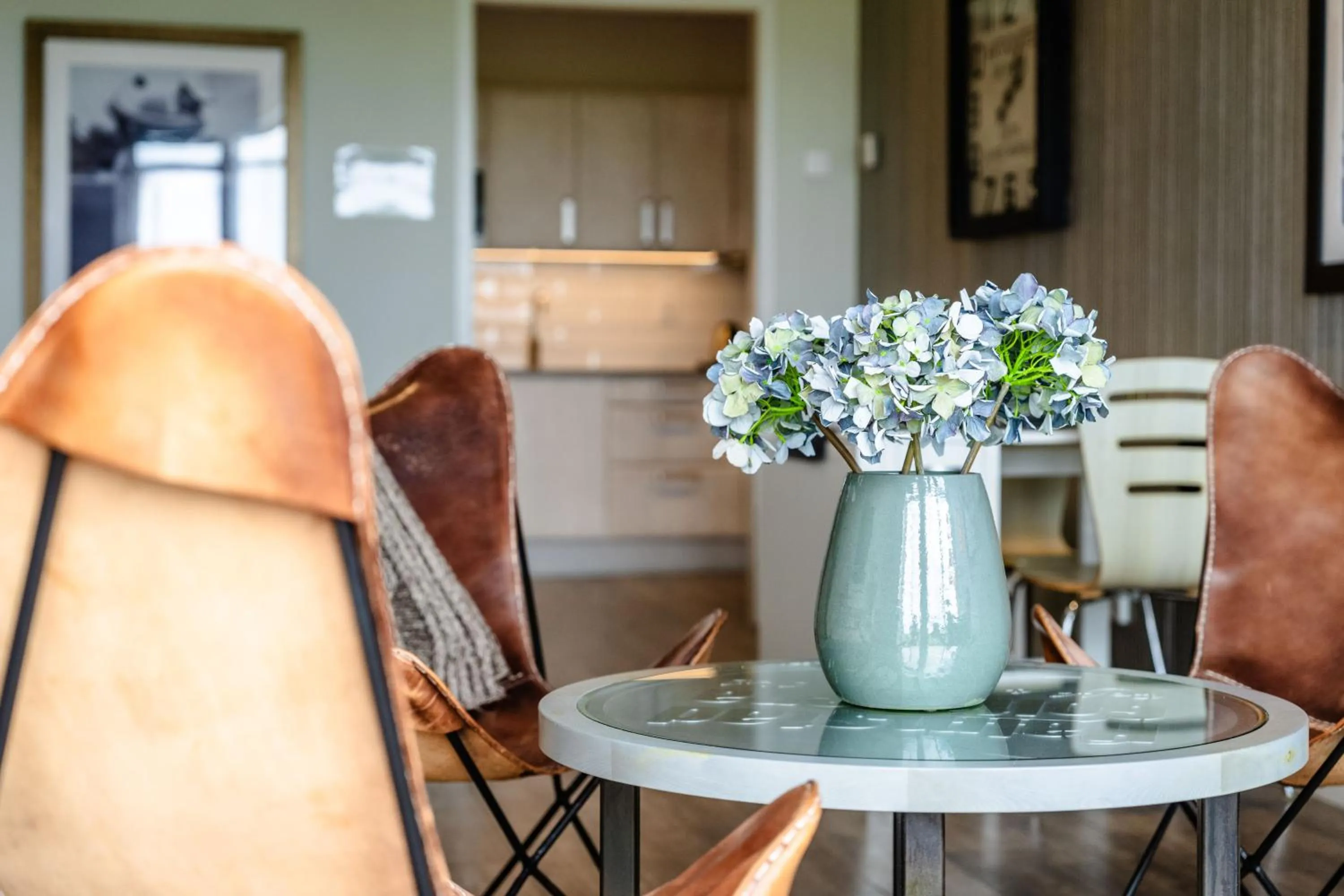 Seating area in Halmstad Golfarena Hotell & Lägenheter
