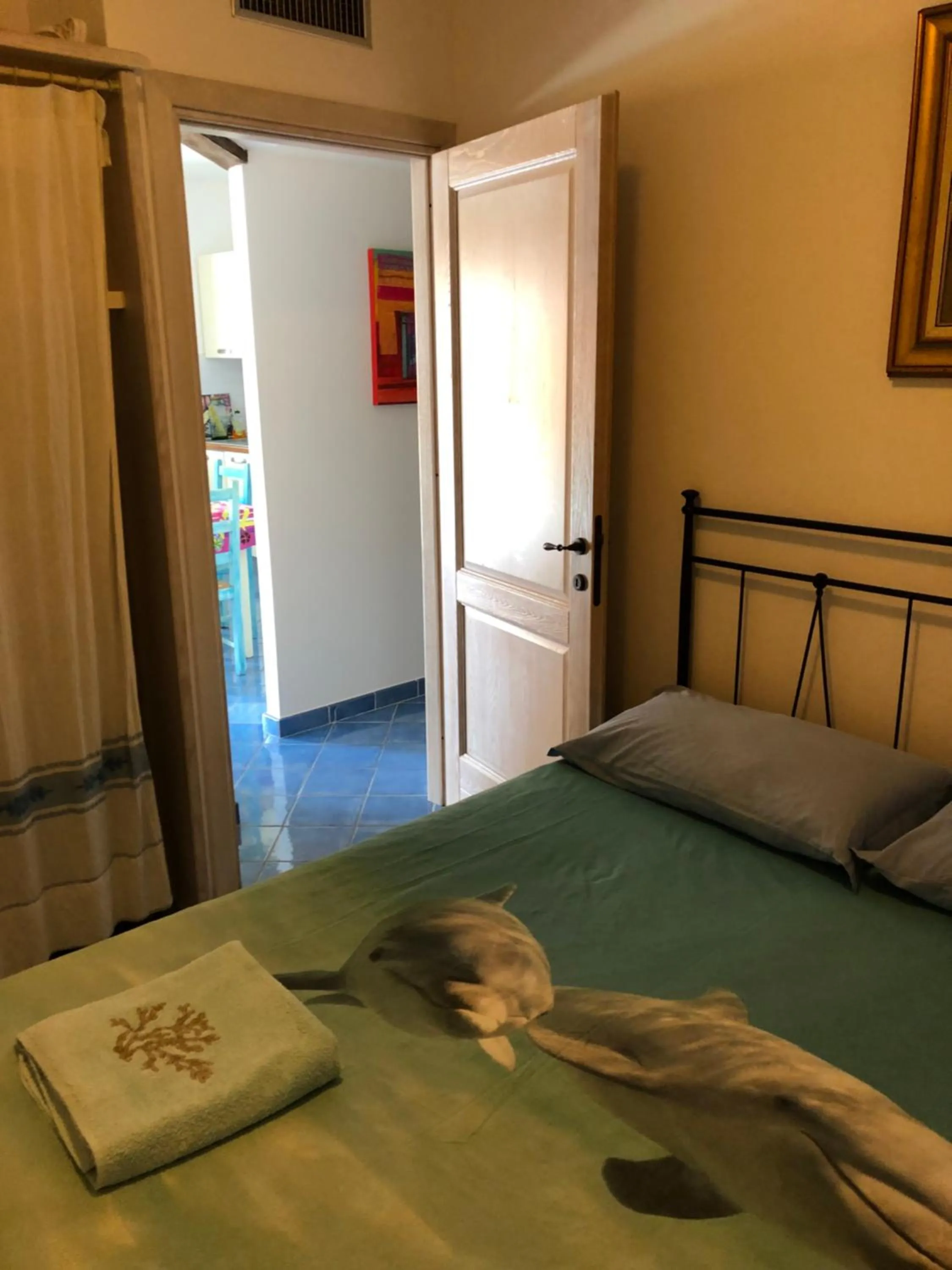 Bed in Tiffany Palau