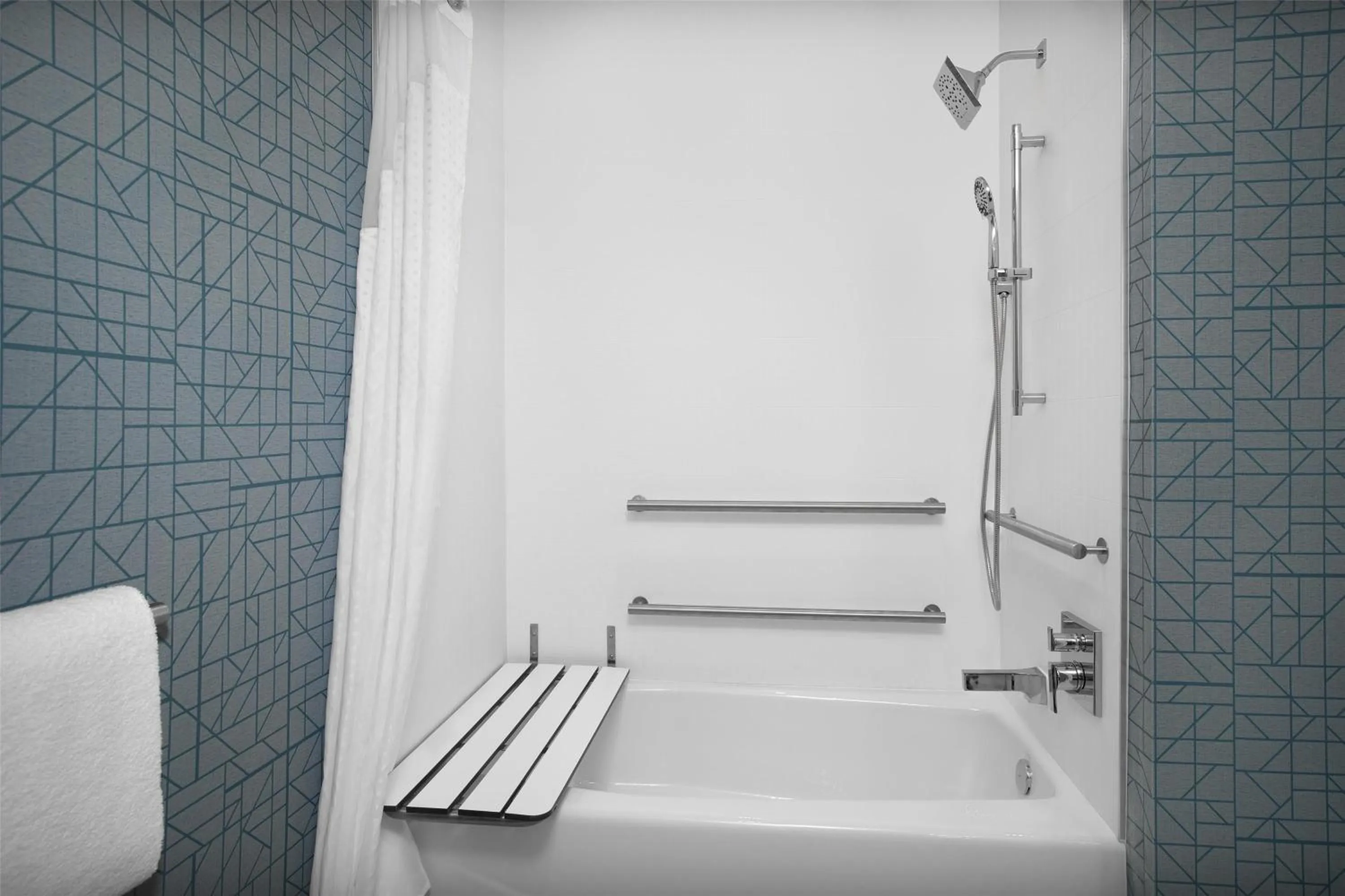 Bathroom in Homewood Suites by Hilton Santa Maria