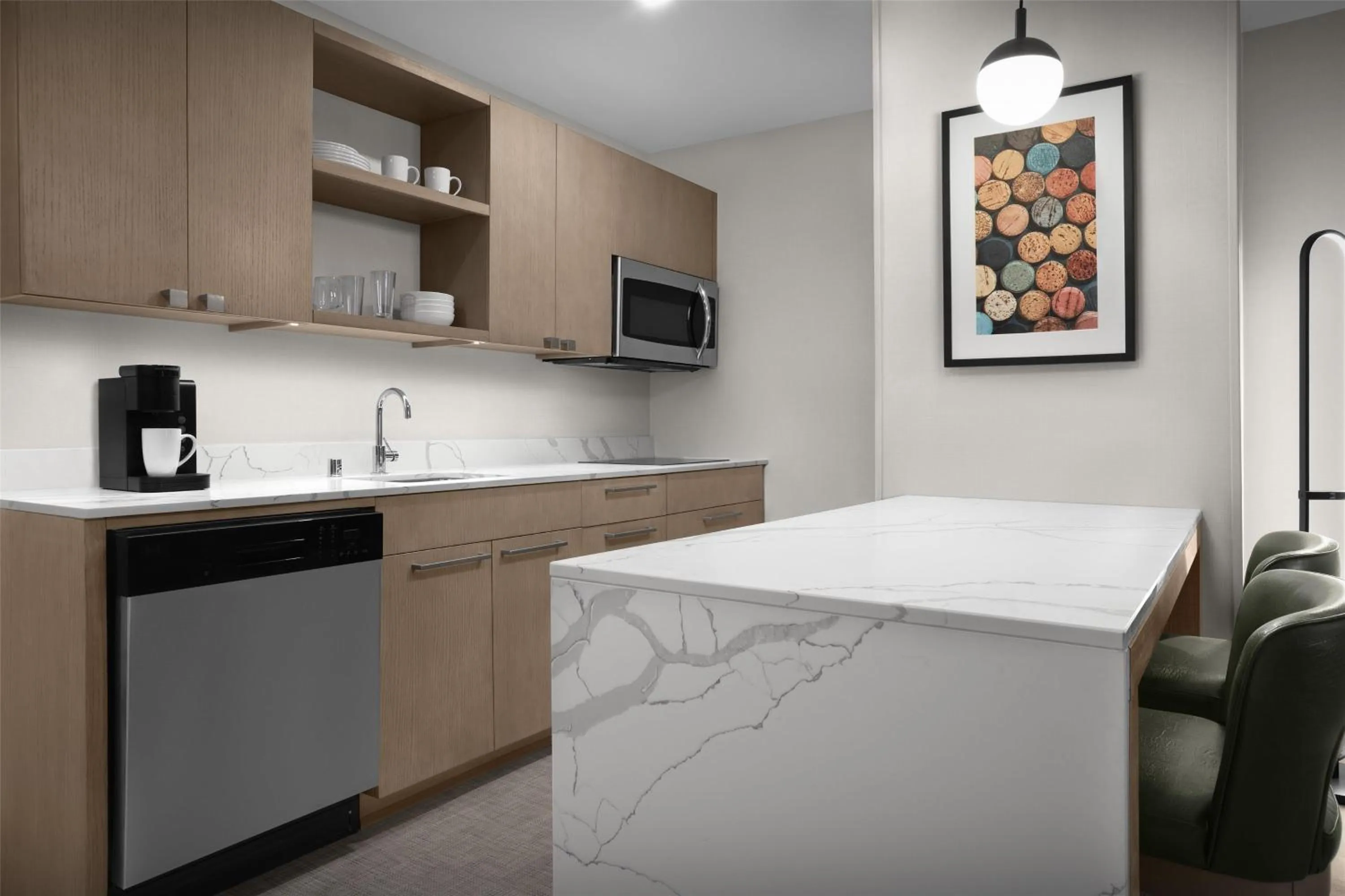 Kitchen or kitchenette in Homewood Suites by Hilton Santa Maria