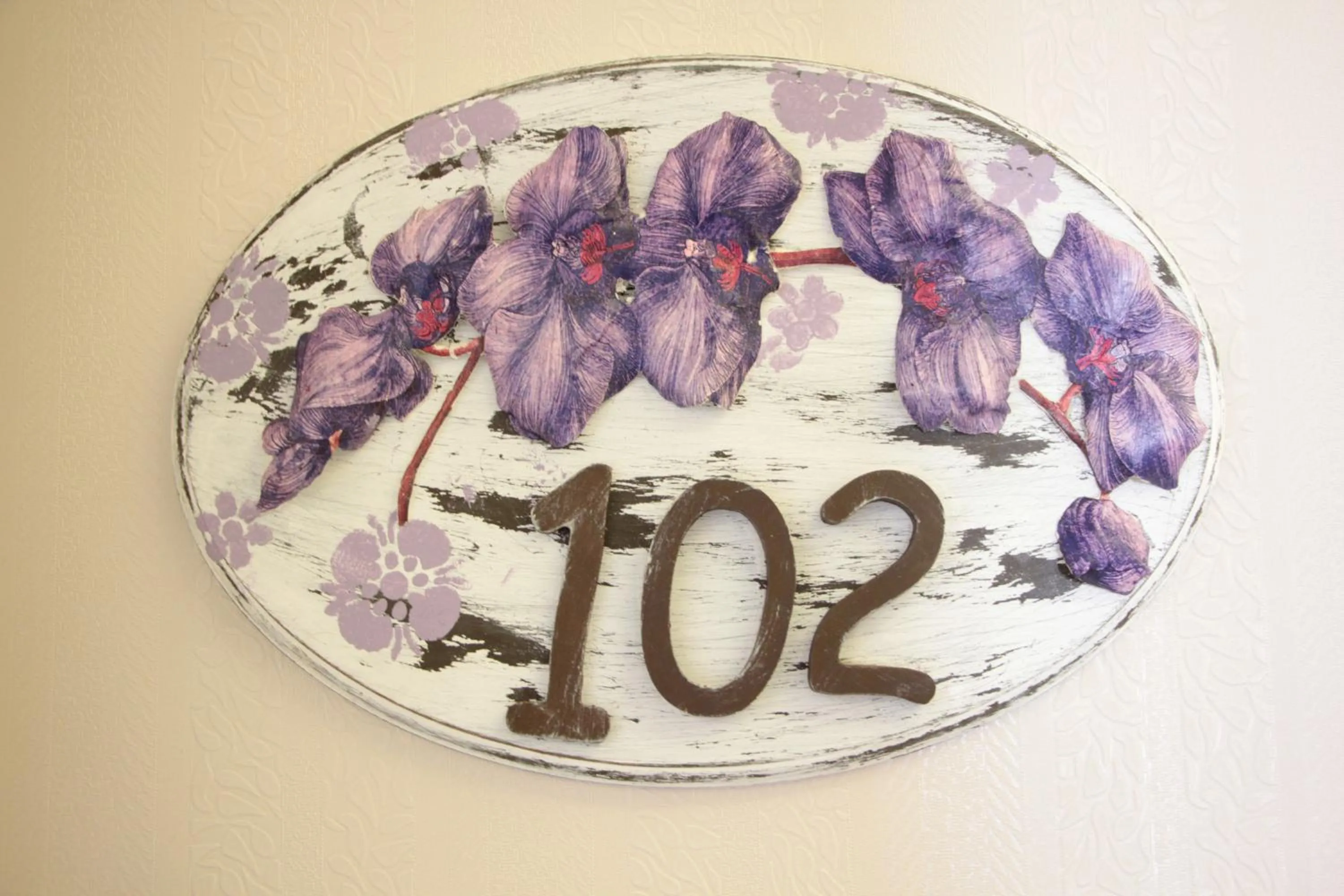 Decorative detail in Focamor Otel