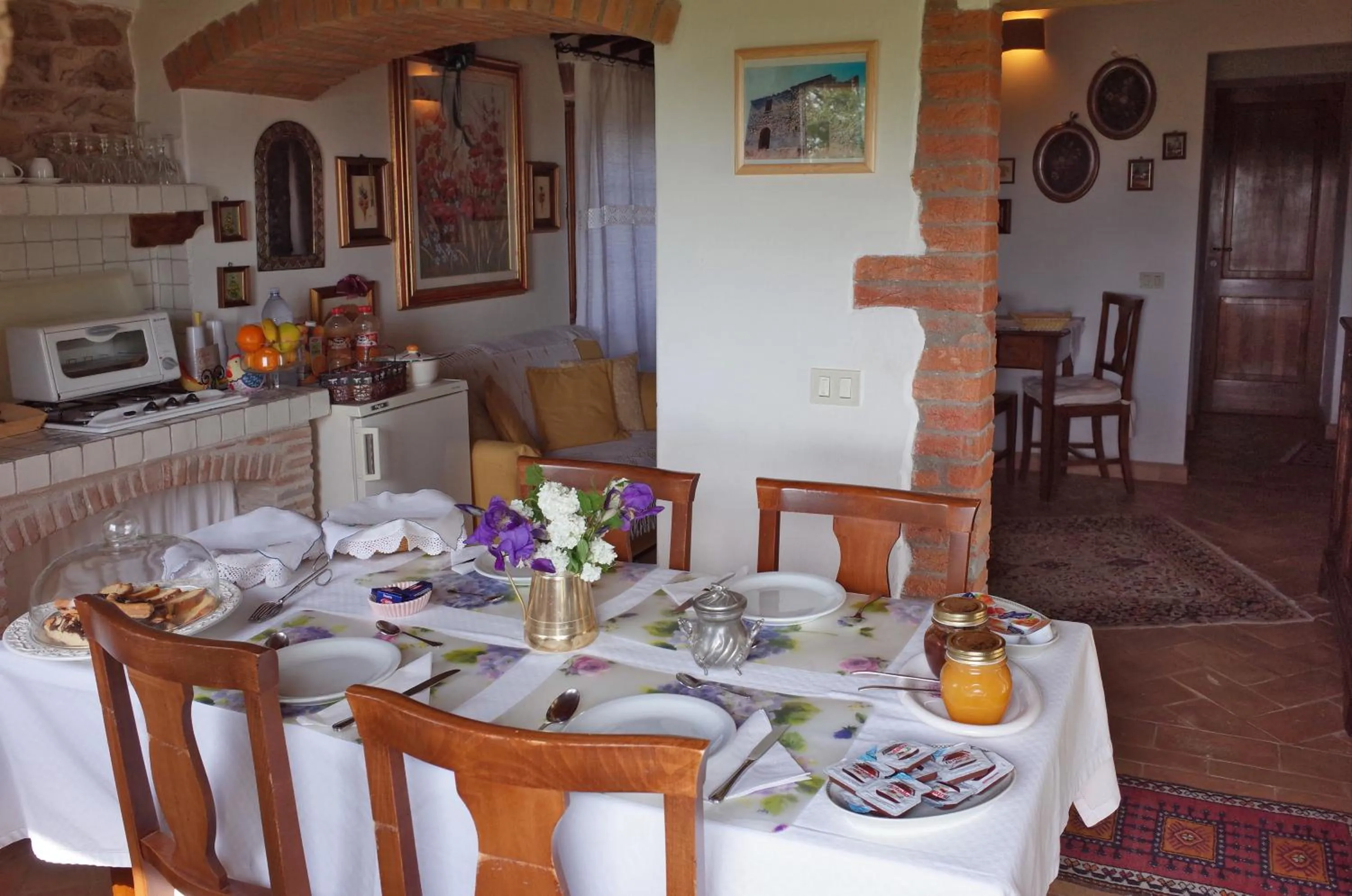 Food and drinks in Casale Giacomini