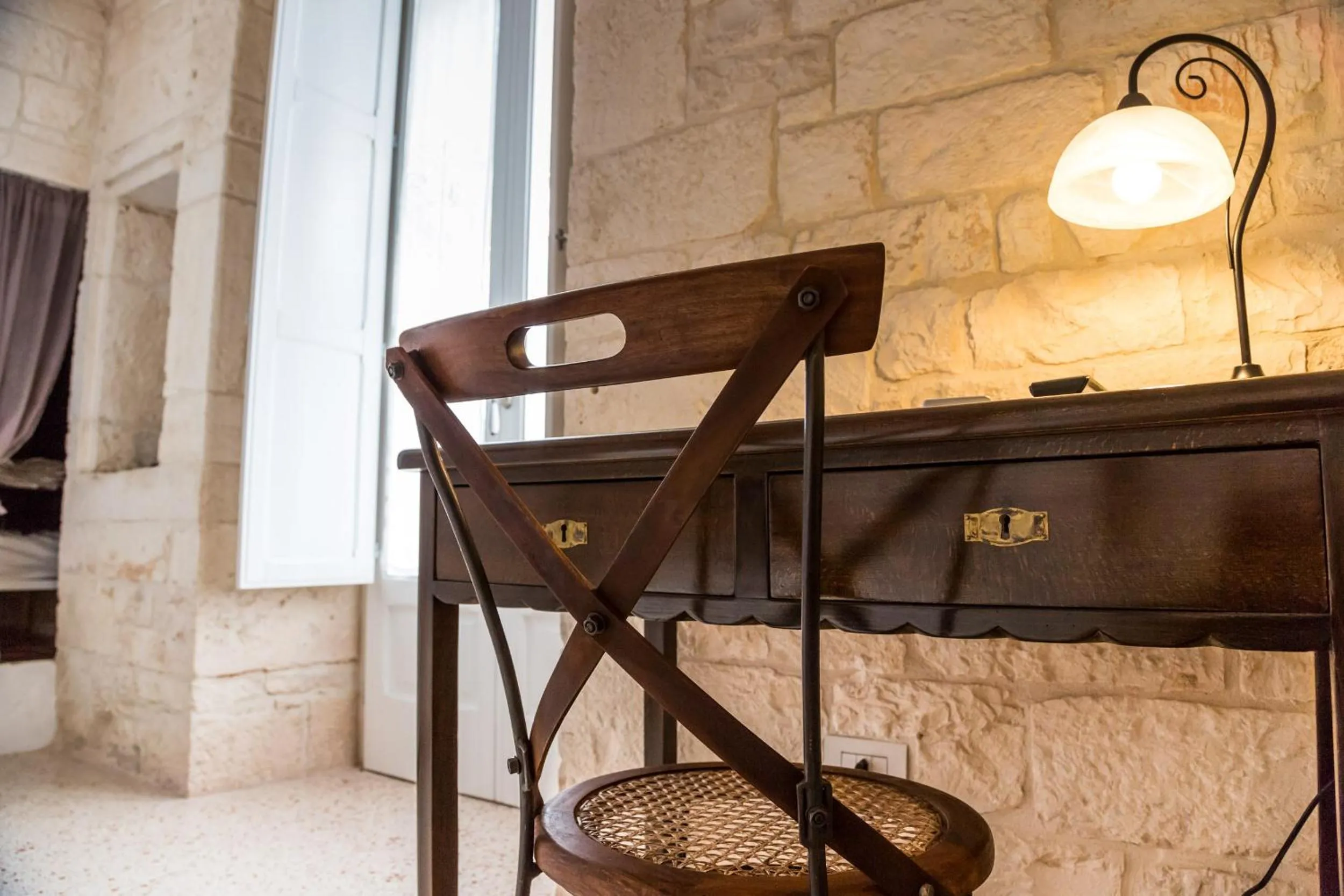 Bedroom in Da Concavo e Convesso