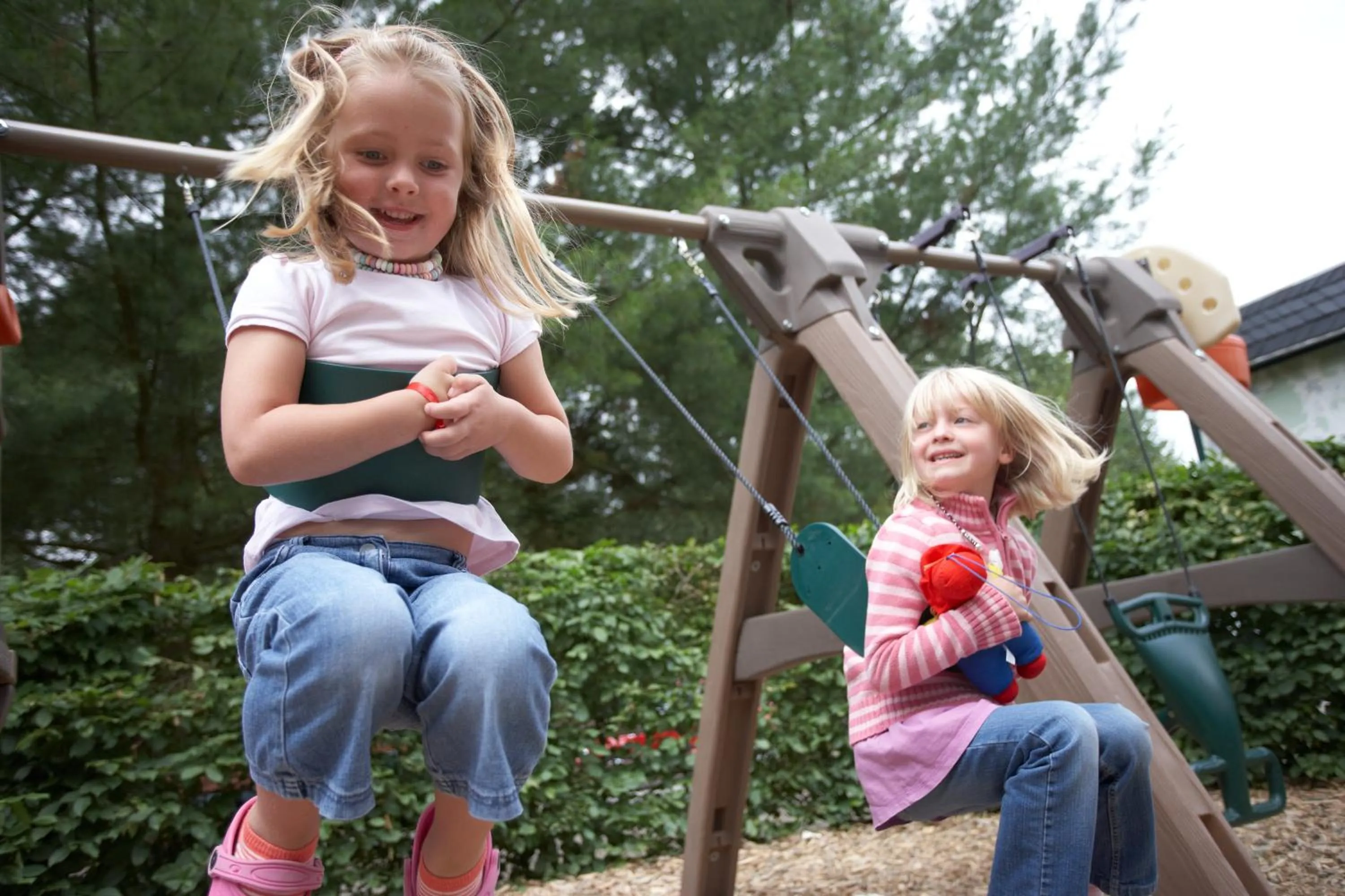 Children play ground in Aparthotel am Rennsteig