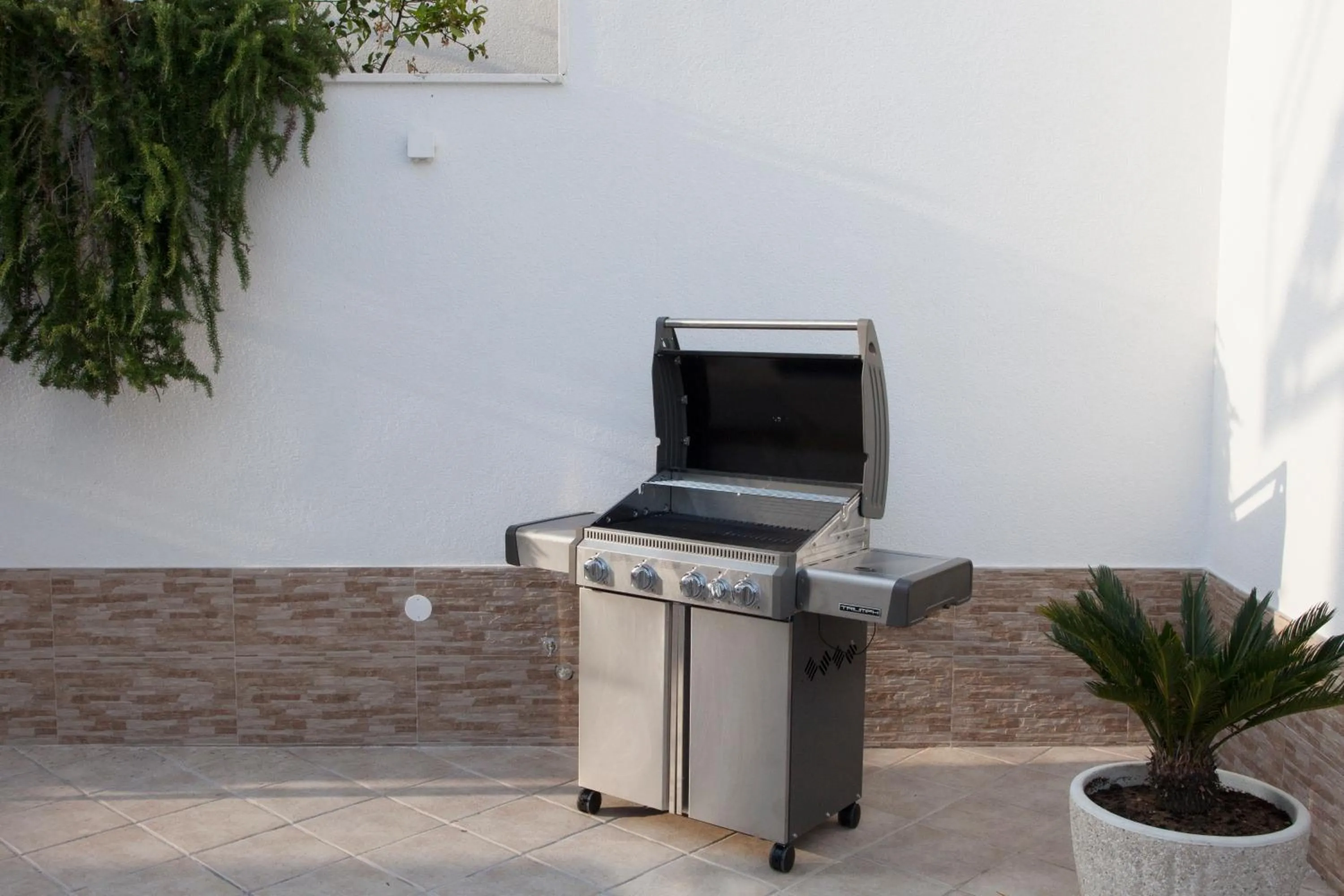 BBQ facilities in Villa Vinka