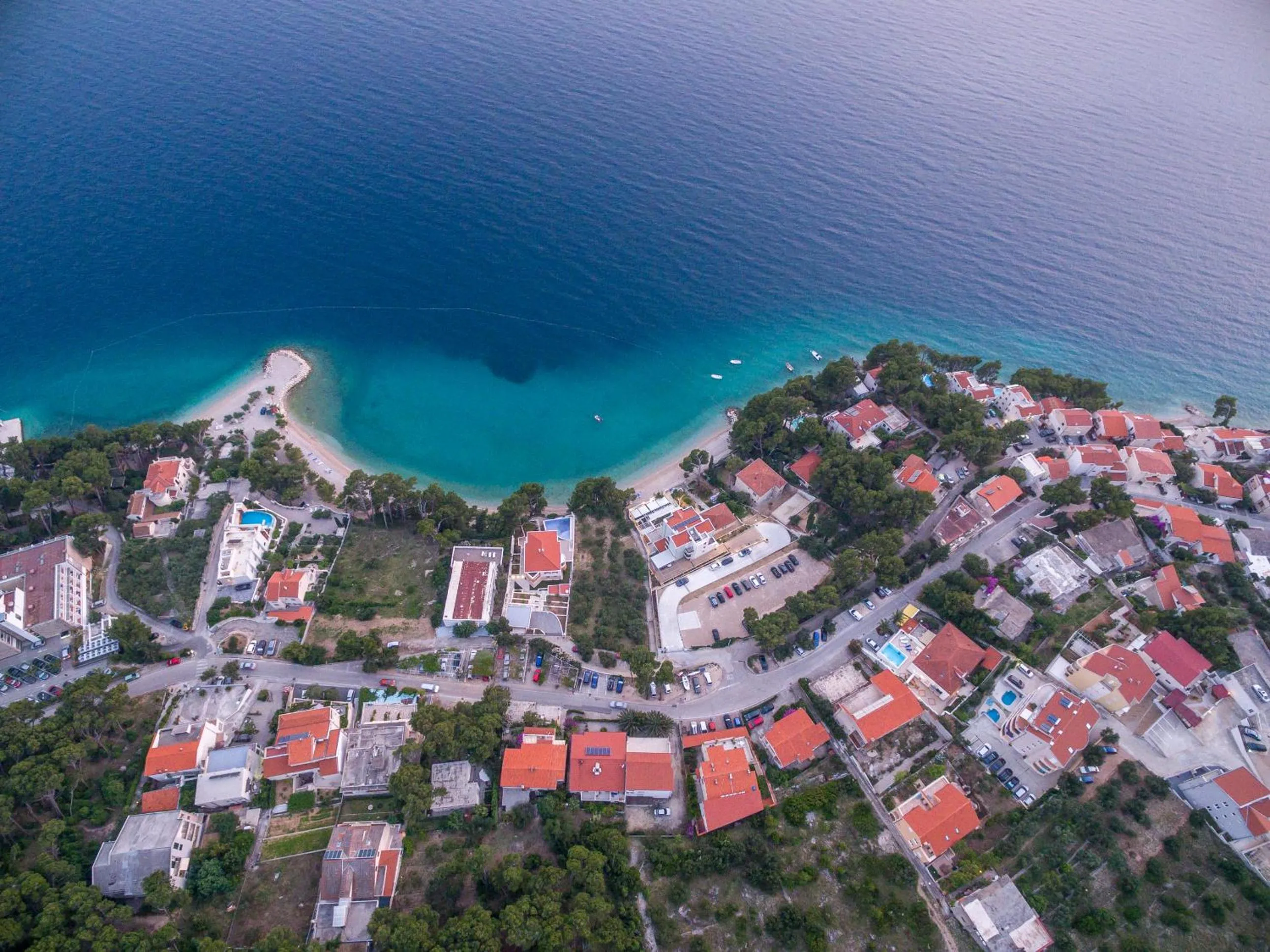Bird's eye view in Villa Vinka