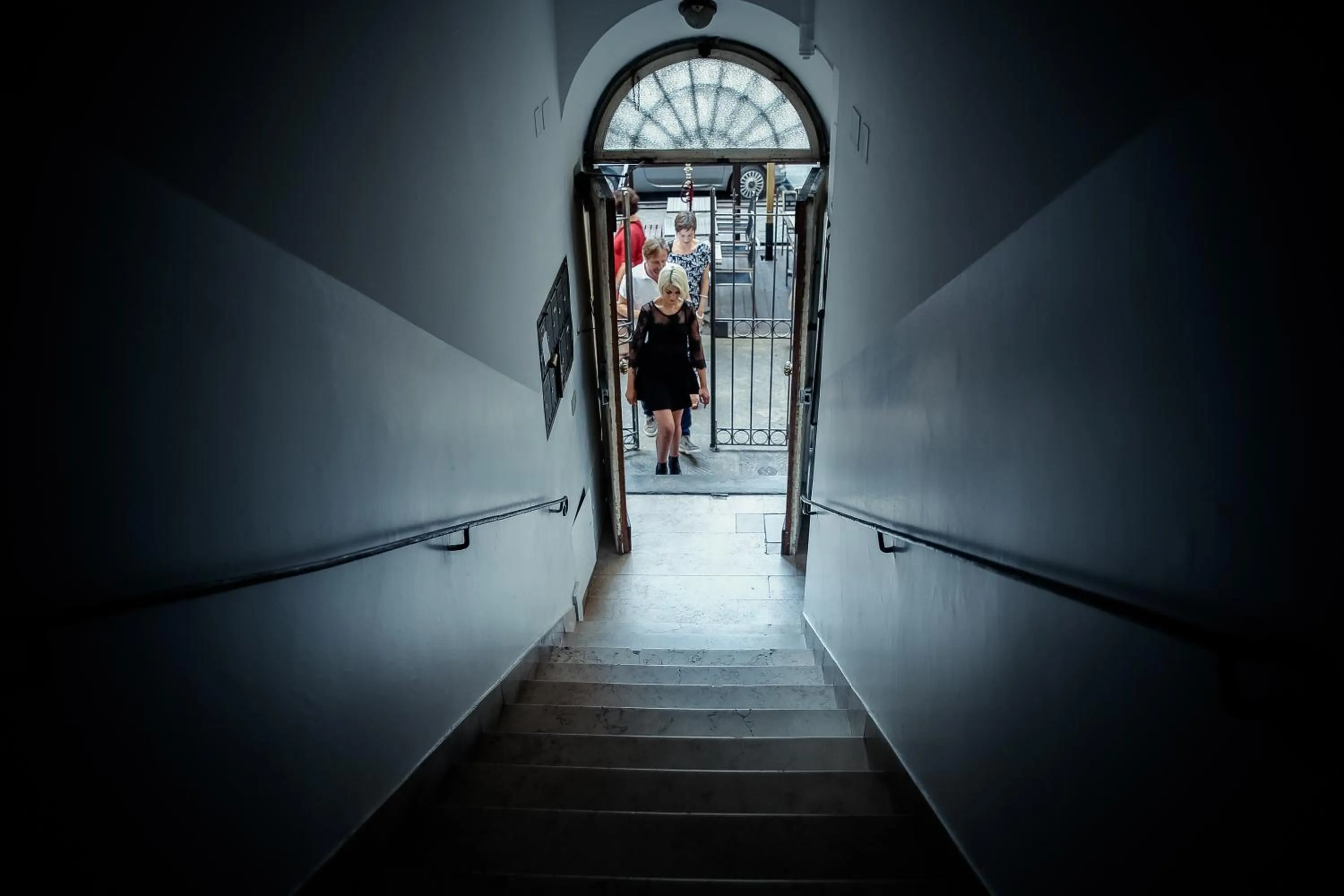 Facade/entrance in Benci House
